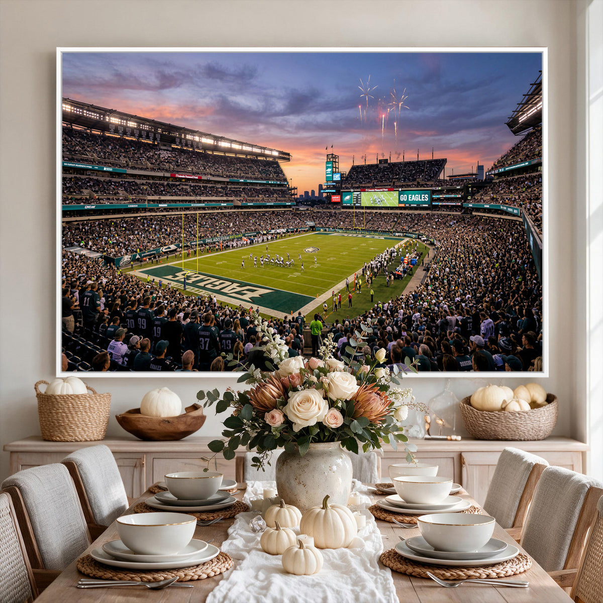 15549432-MGV-CV-36X24 - Stadium Wall Art Canvas Print