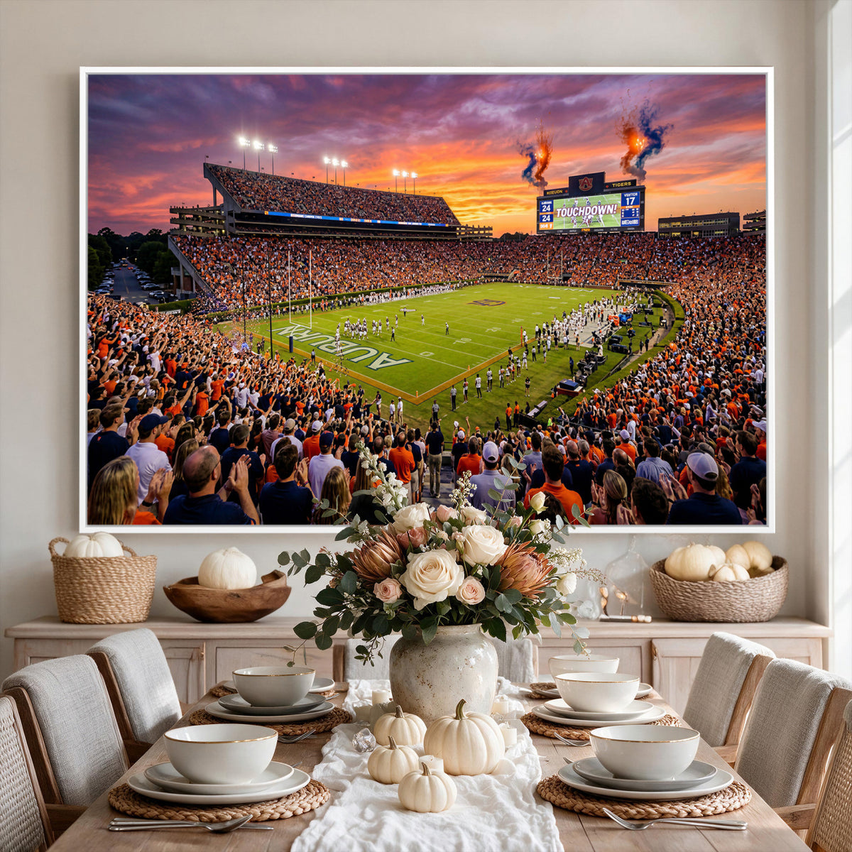 77756715-MGV-CV-36X24 - Stadium Wall Art Canvas Print