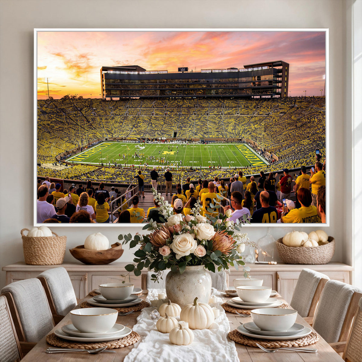 27265223-MGV-CV-36X24 - Stadium Wall Art Canvas Print
