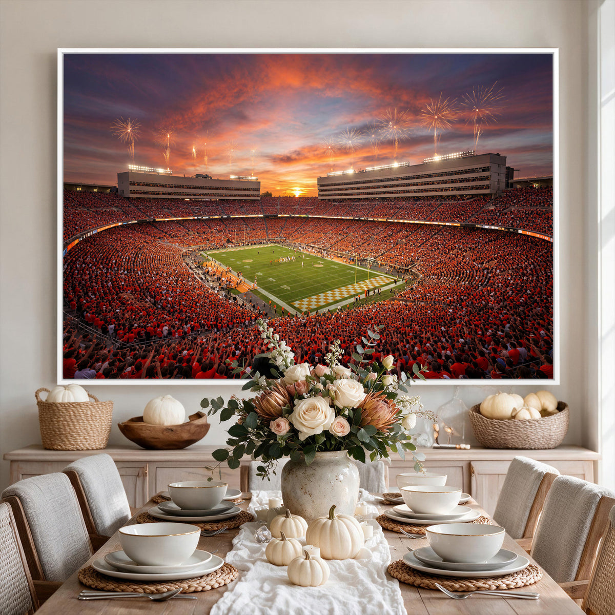 66964685-MGV-CV-36X24 - Stadium Wall Art Canvas Print
