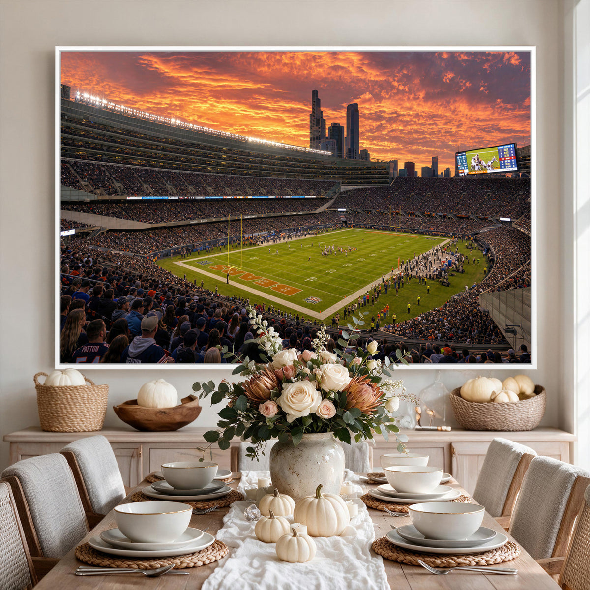 25159364-MGV-CV-36X24 - Stadium Wall Art Canvas Print
