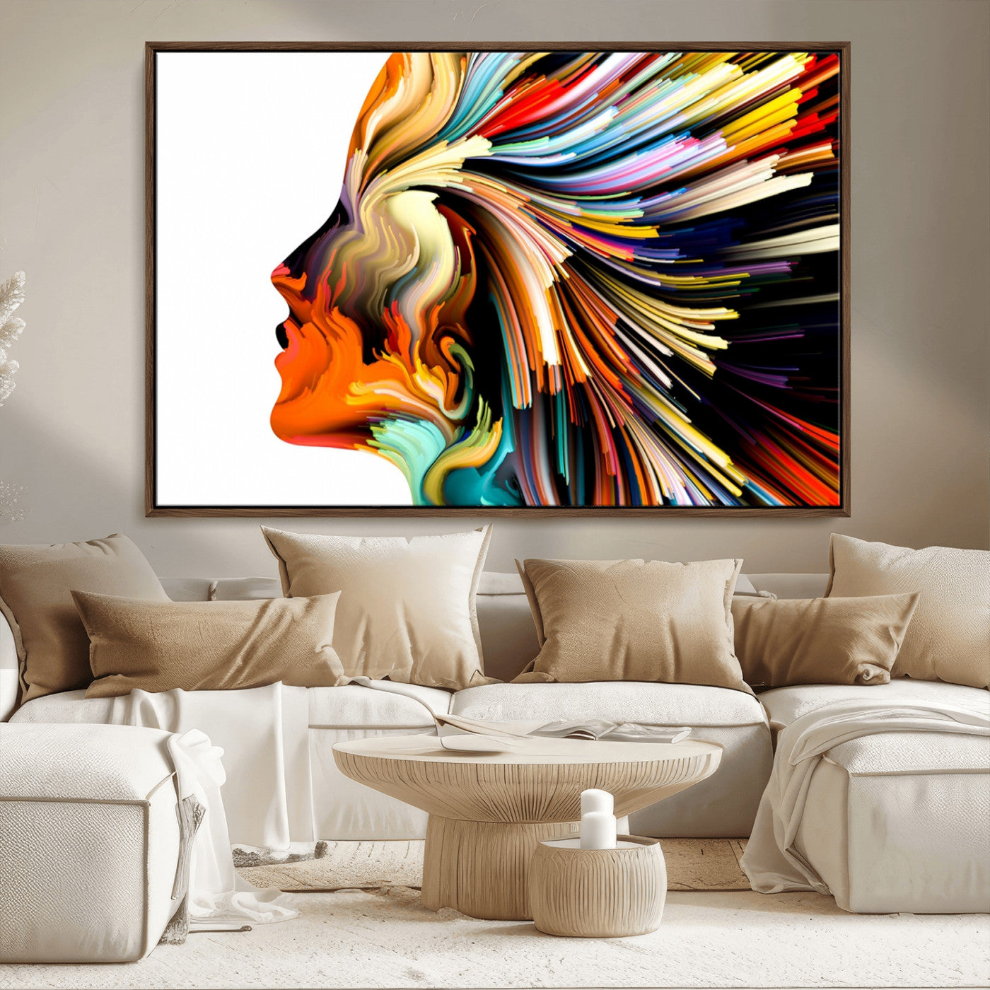 -Profile Colors Canvas Print