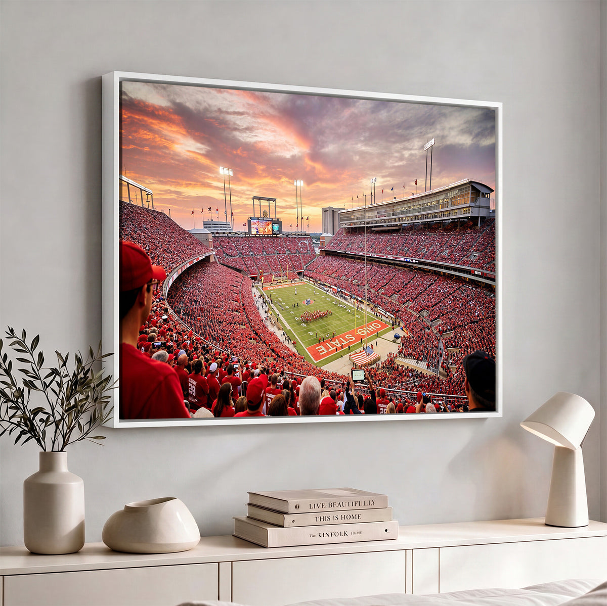 94754966-MGV-CV-36X24 - Stadium Wall Art Canvas Print
