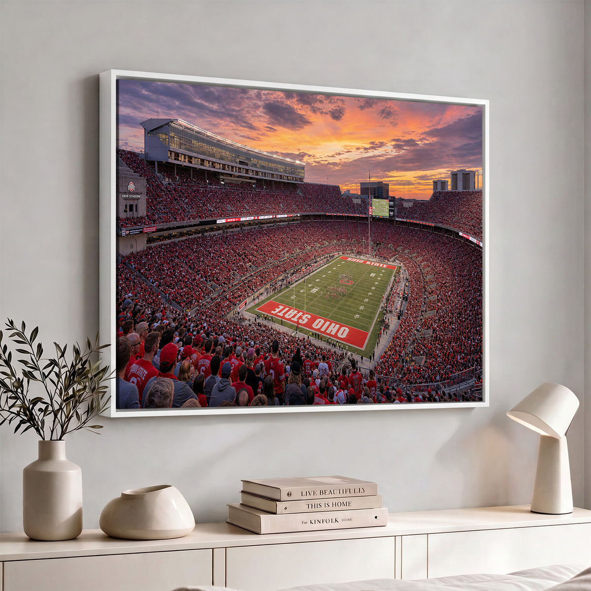 95137596-MGV-CV-36X24 - Stadium Wall Art Canvas Print