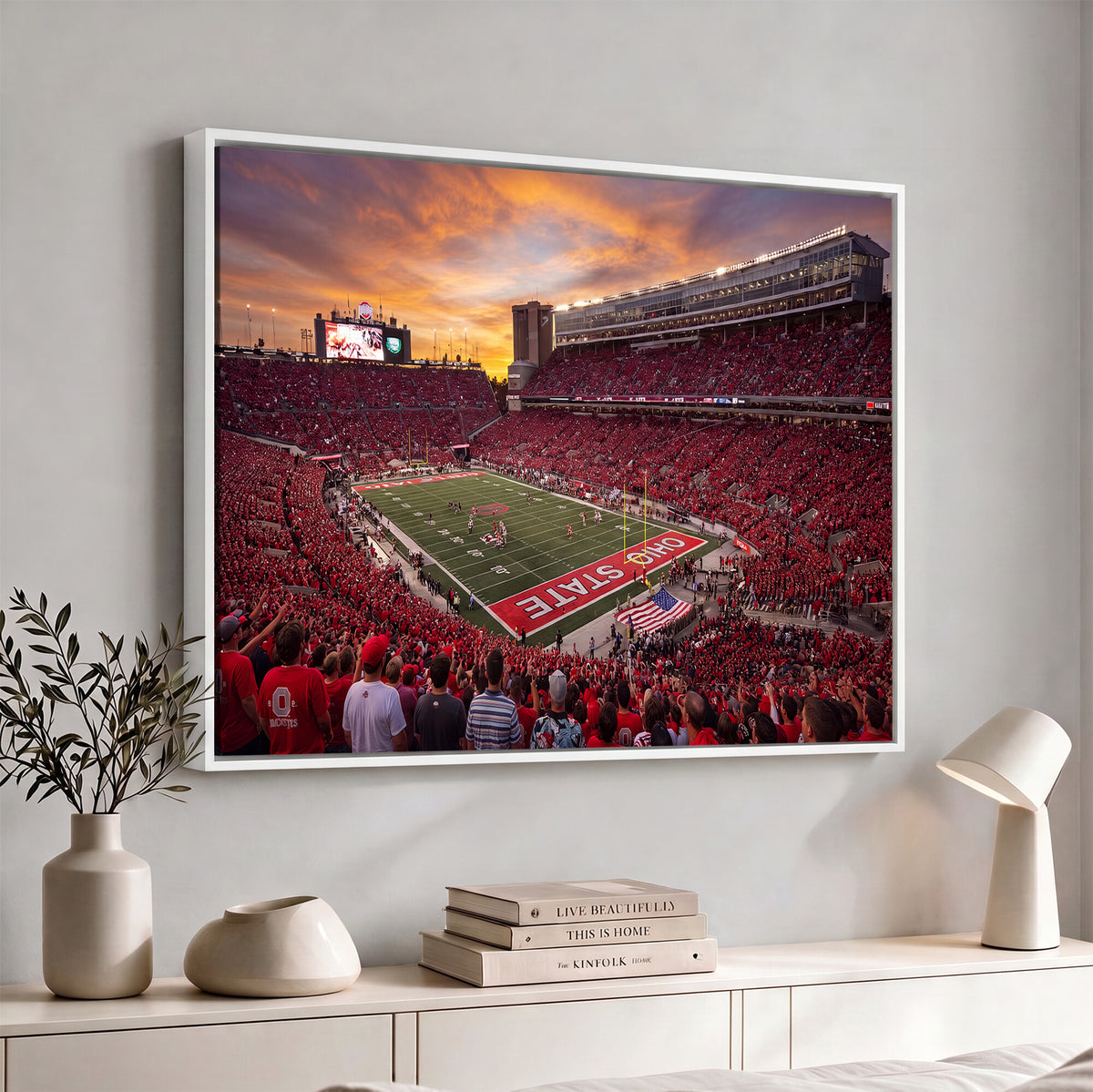36125328-MGV-CV-36X24 - Stadium Wall Art Canvas Print