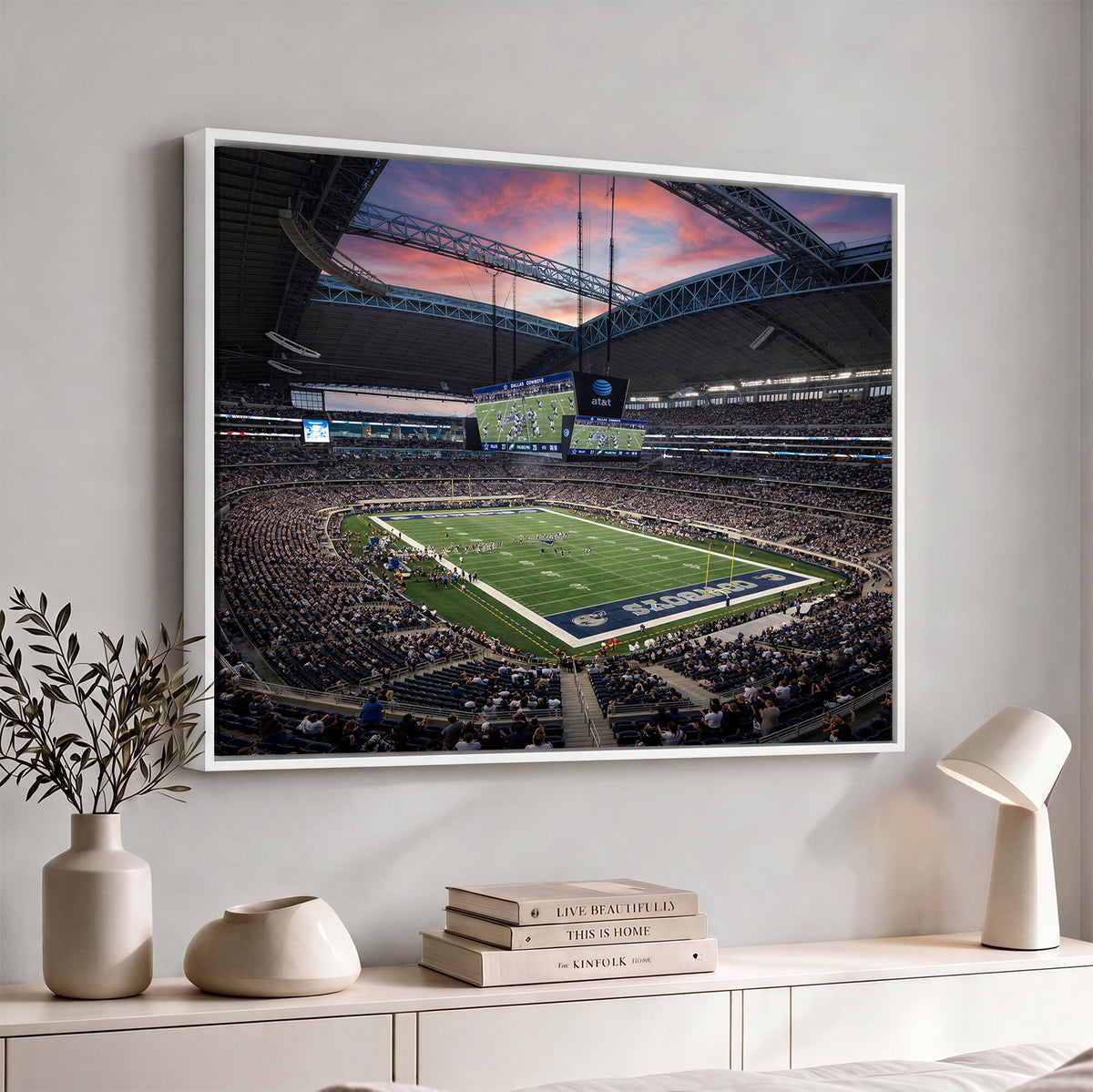 11530179-MGV-CV-36X24 - Stadium Wall Art Canvas Print