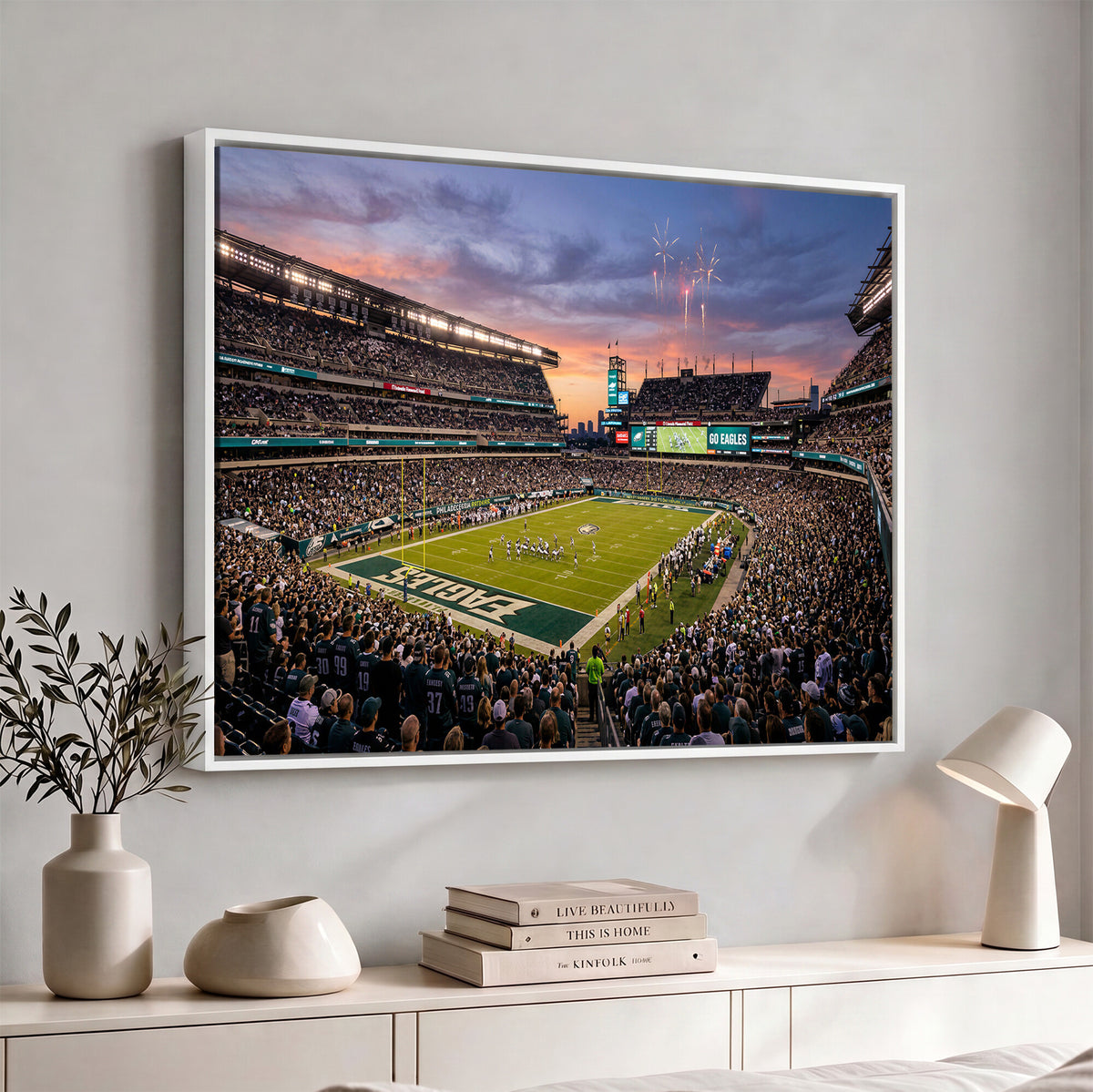15549432-MGV-CV-36X24 - Stadium Wall Art Canvas Print