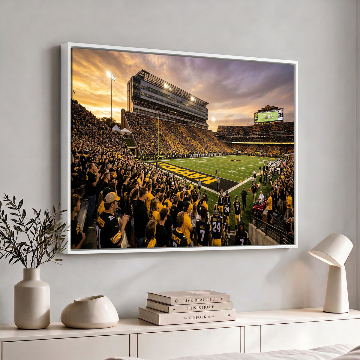 60847729-MGV-CV-36X24 - Stadium Wall Art Canvas Print