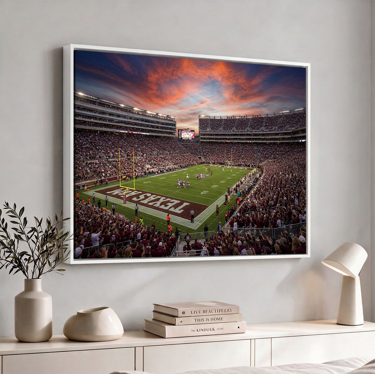44328991-MGV-CV-36X24 - Stadium Wall Art Canvas Print