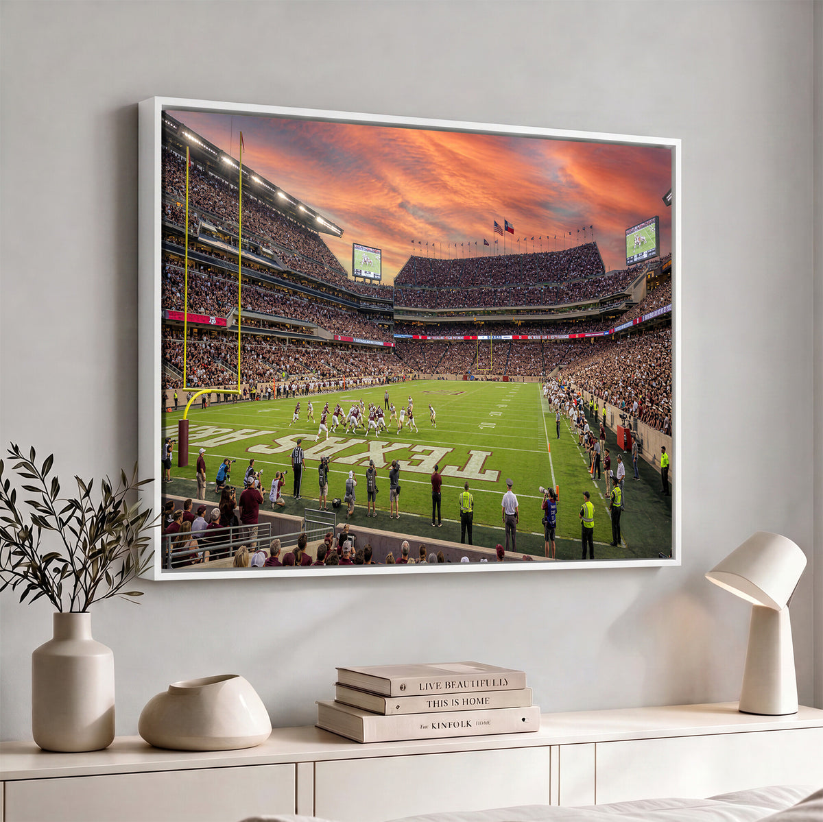 80055809-MGV-CV-36X24 - Stadium Wall Art Canvas Print