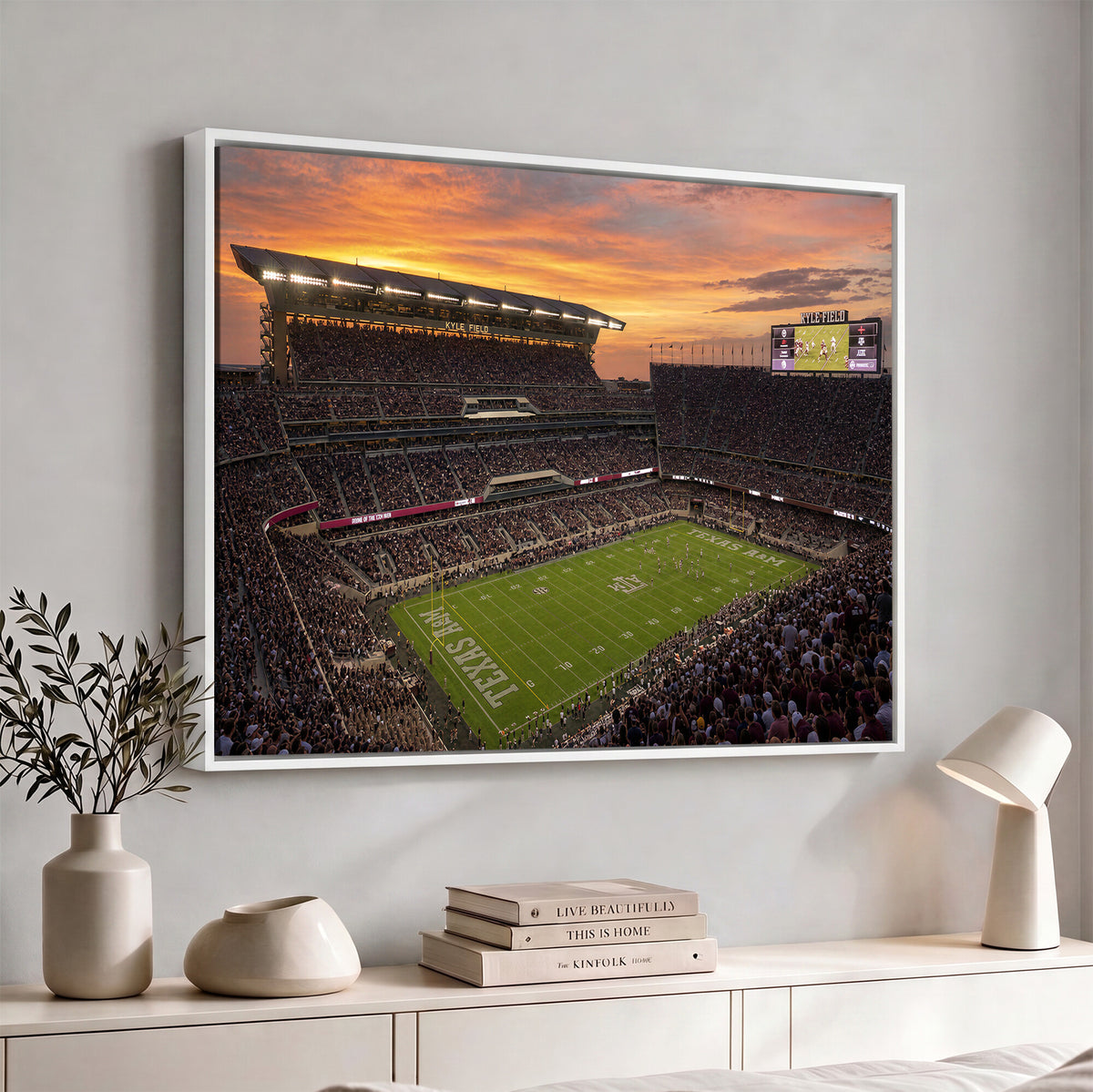 77401853-MGV-CV-36X24 - Stadium Wall Art Canvas Print