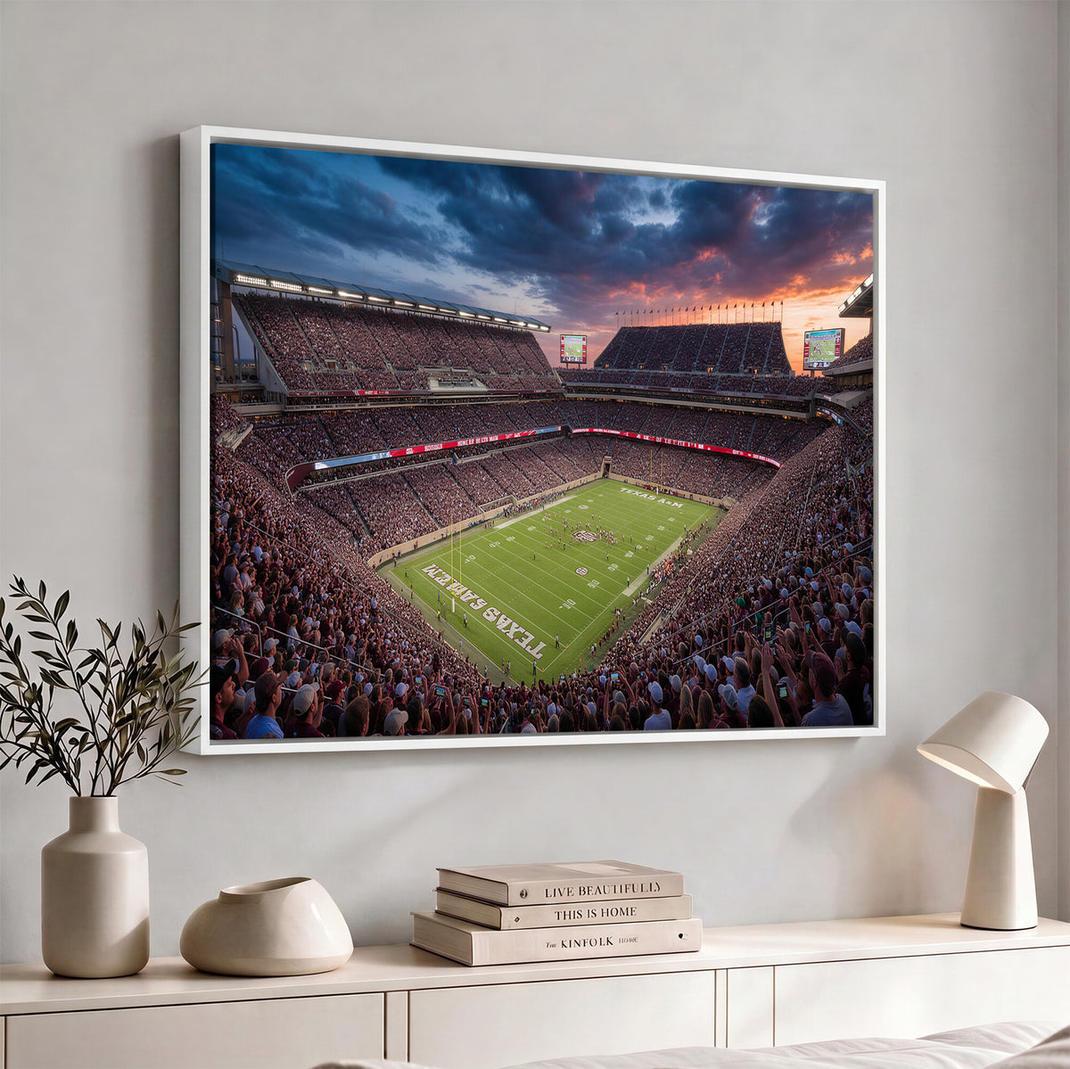 55475837-MGV-CV-36X24 - Stadium Wall Art Canvas Print