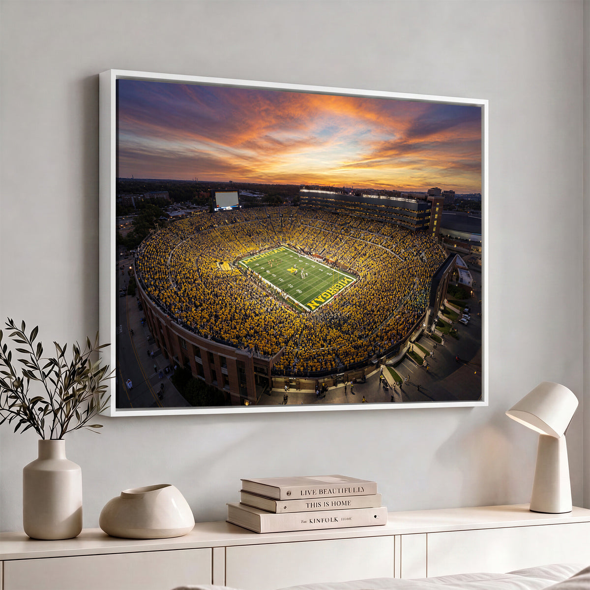 64902586-MGV-CV-36X24 - Stadium Wall Art Canvas Print