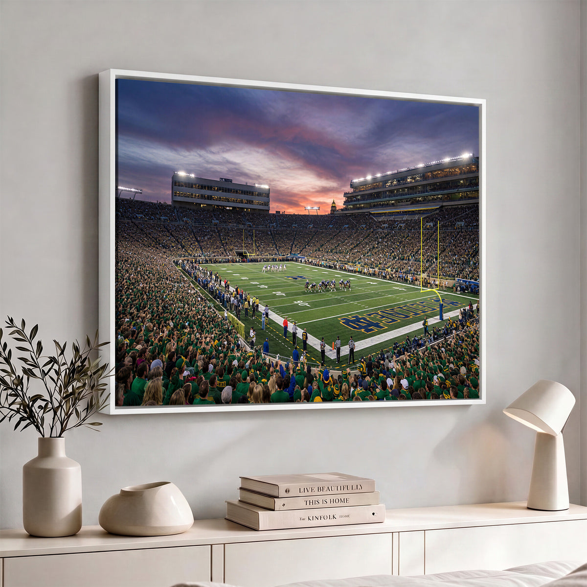 34836892-MGV-CV-36X24 - Stadium Wall Art Canvas Print