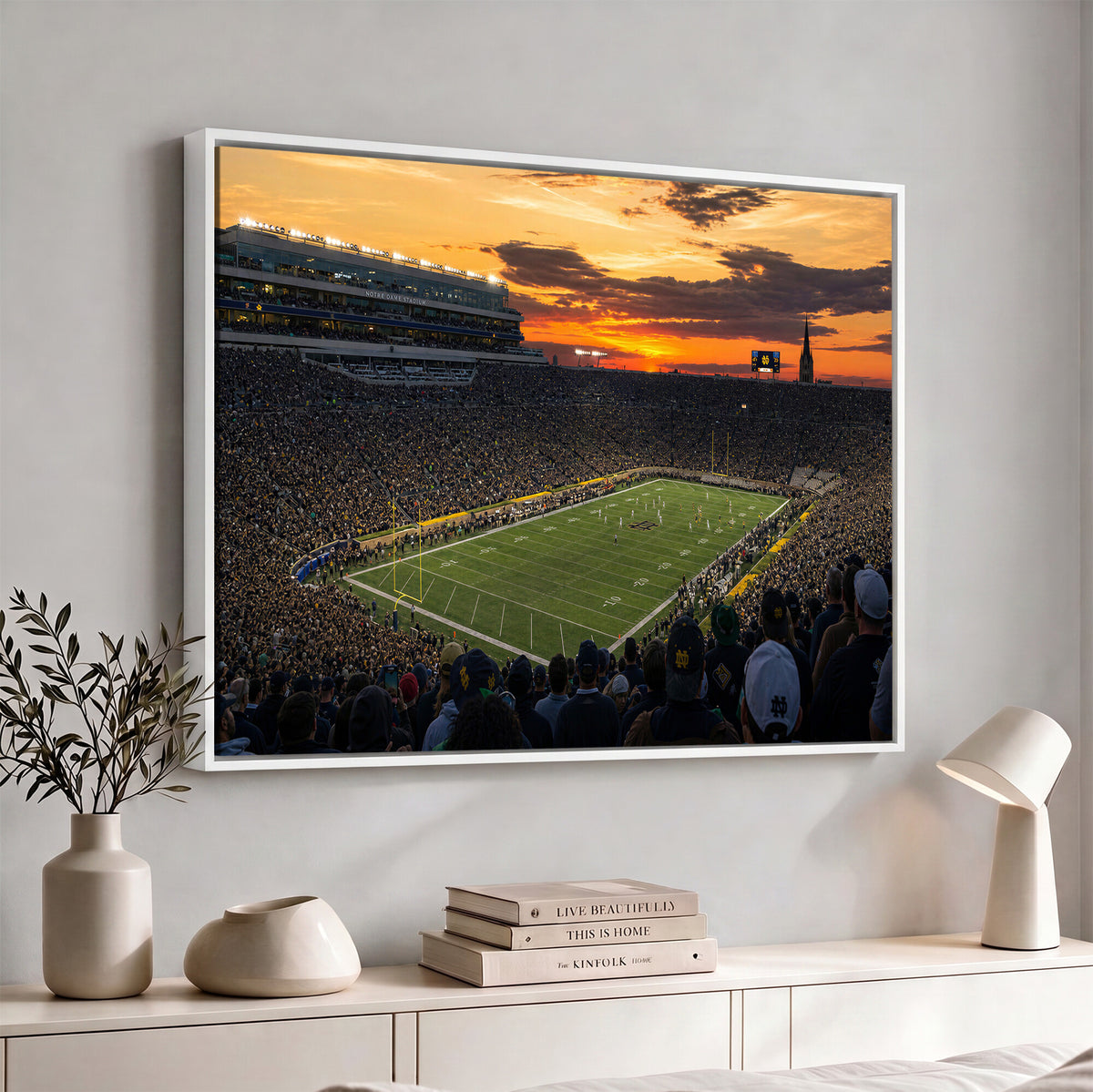 73585402-MGV-CV-36X24 - Stadium Wall Art Canvas Print