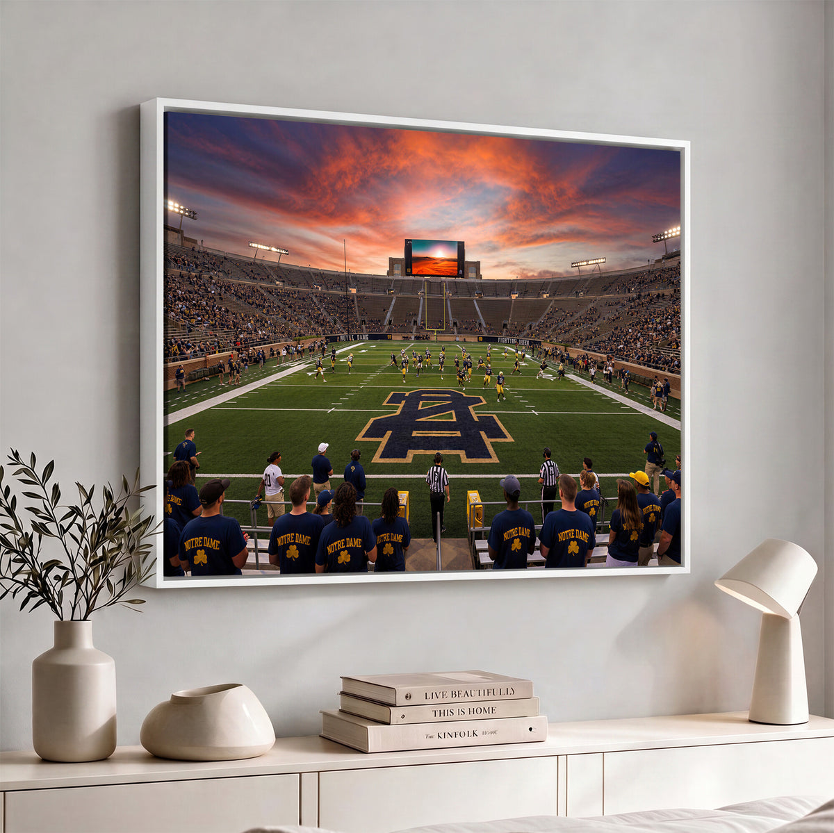 75411323-MGV-CV-36X24 - Stadium Wall Art Canvas Print