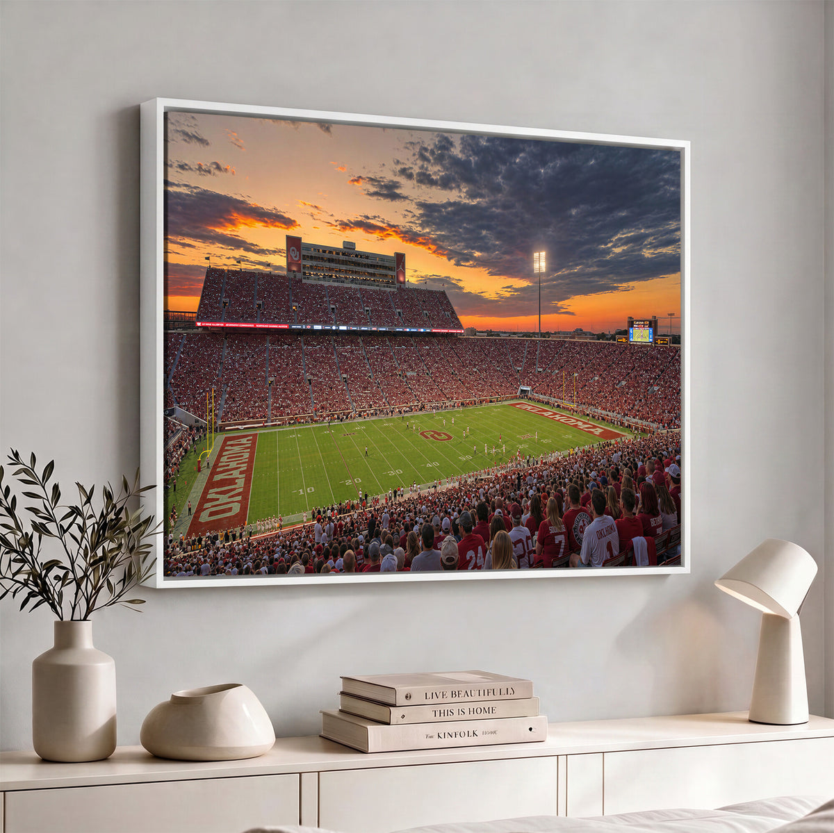 75444407-MGV-CV-36X24 - Stadium Wall Art Canvas Print