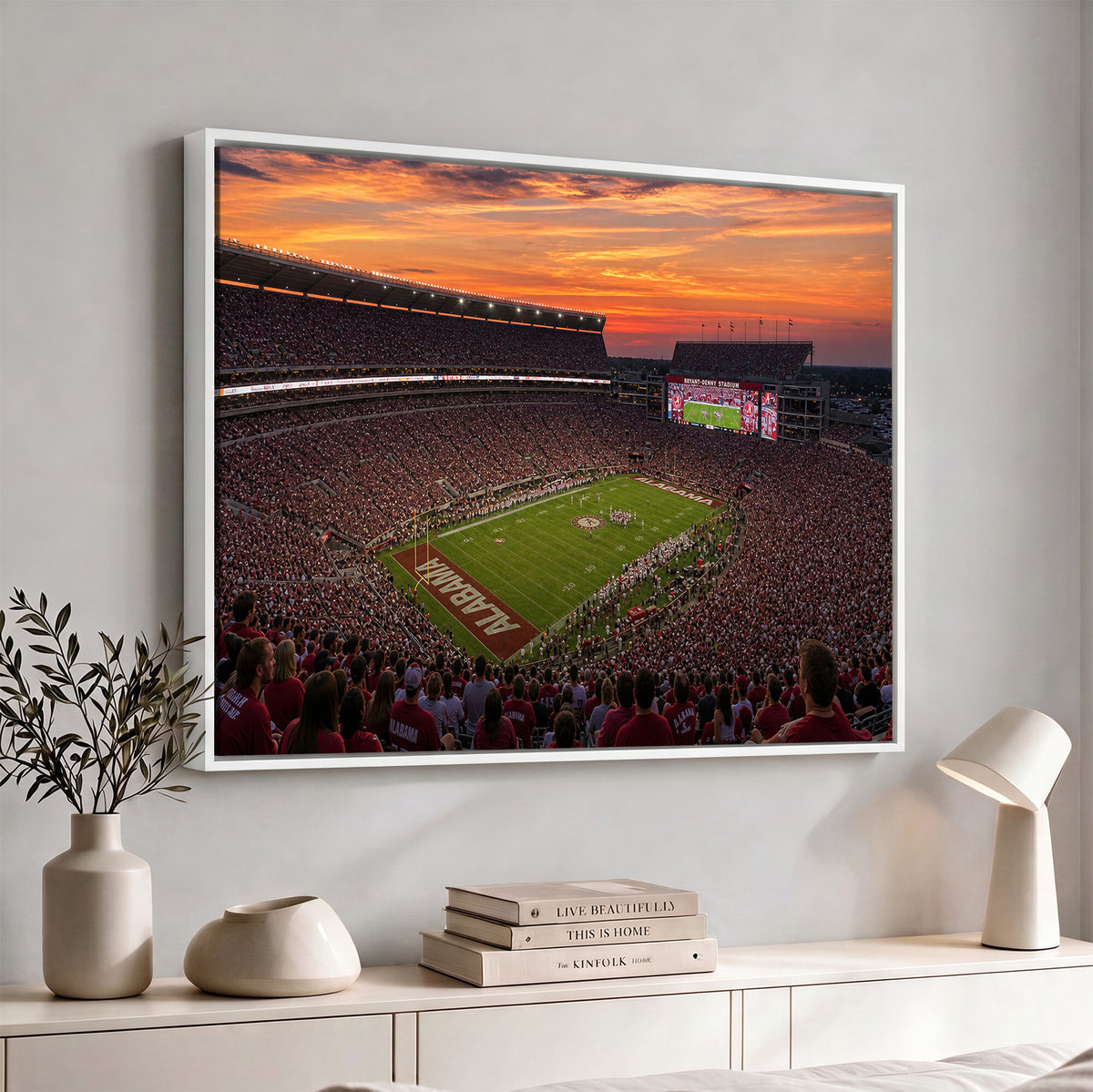 91782096-MGV-CV-36X24 - Stadium Wall Art Canvas Print