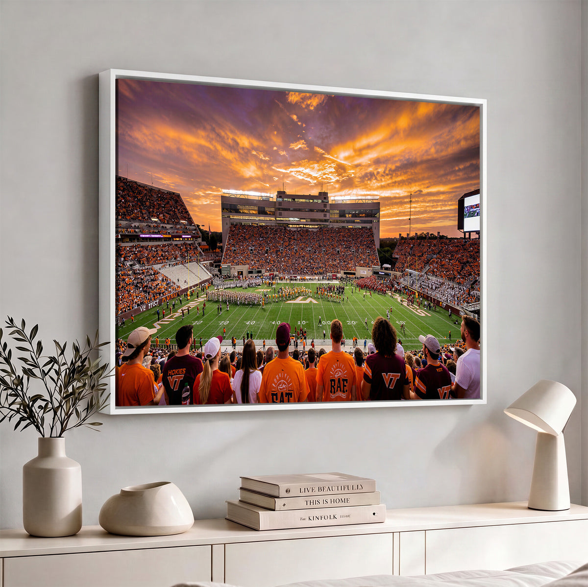 25873880-MGV-CV-36X24 - Stadium Wall Art Canvas Print