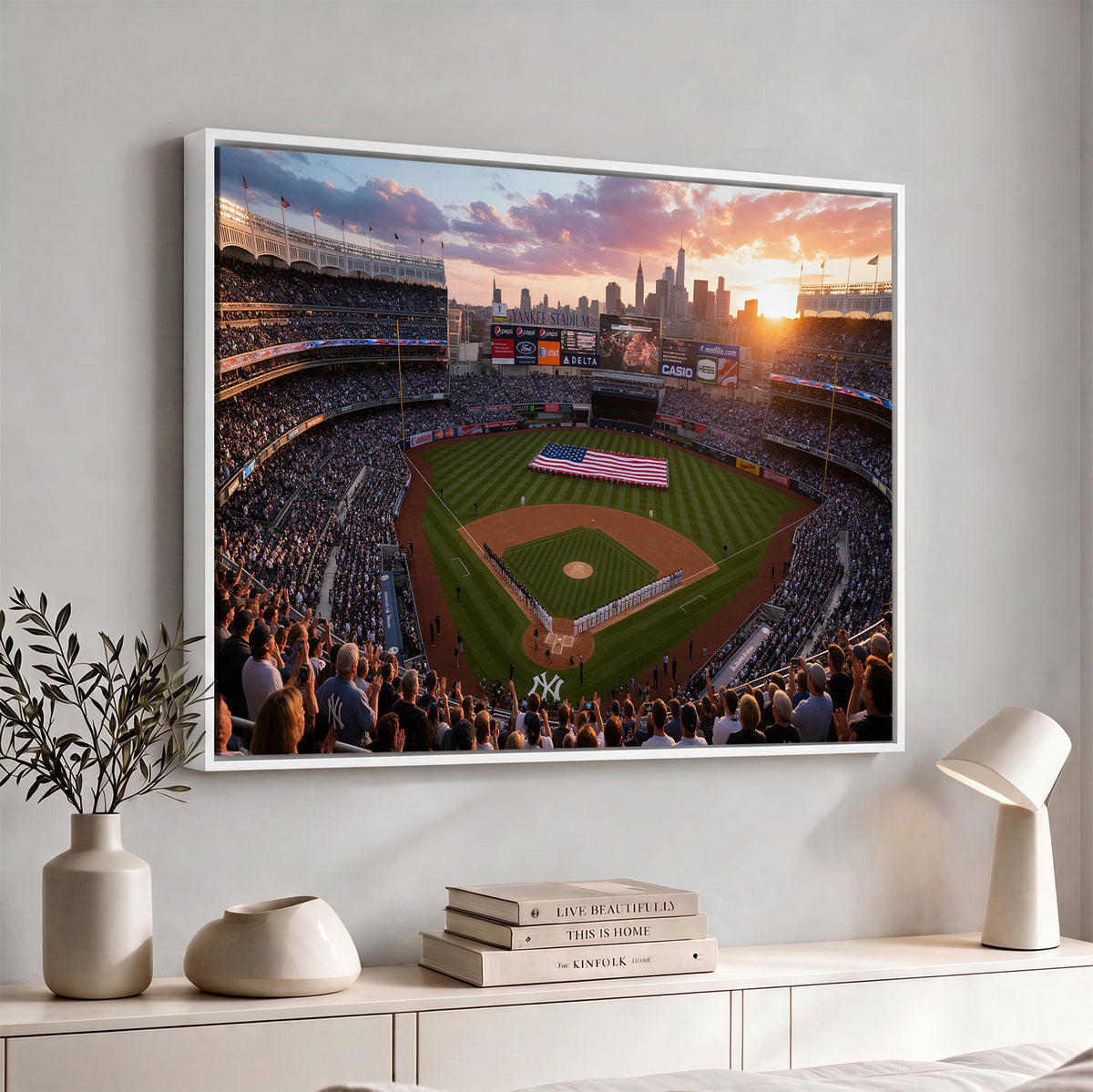 43632742-MGV-CV-36X24 - Stadium Wall Art Canvas Print