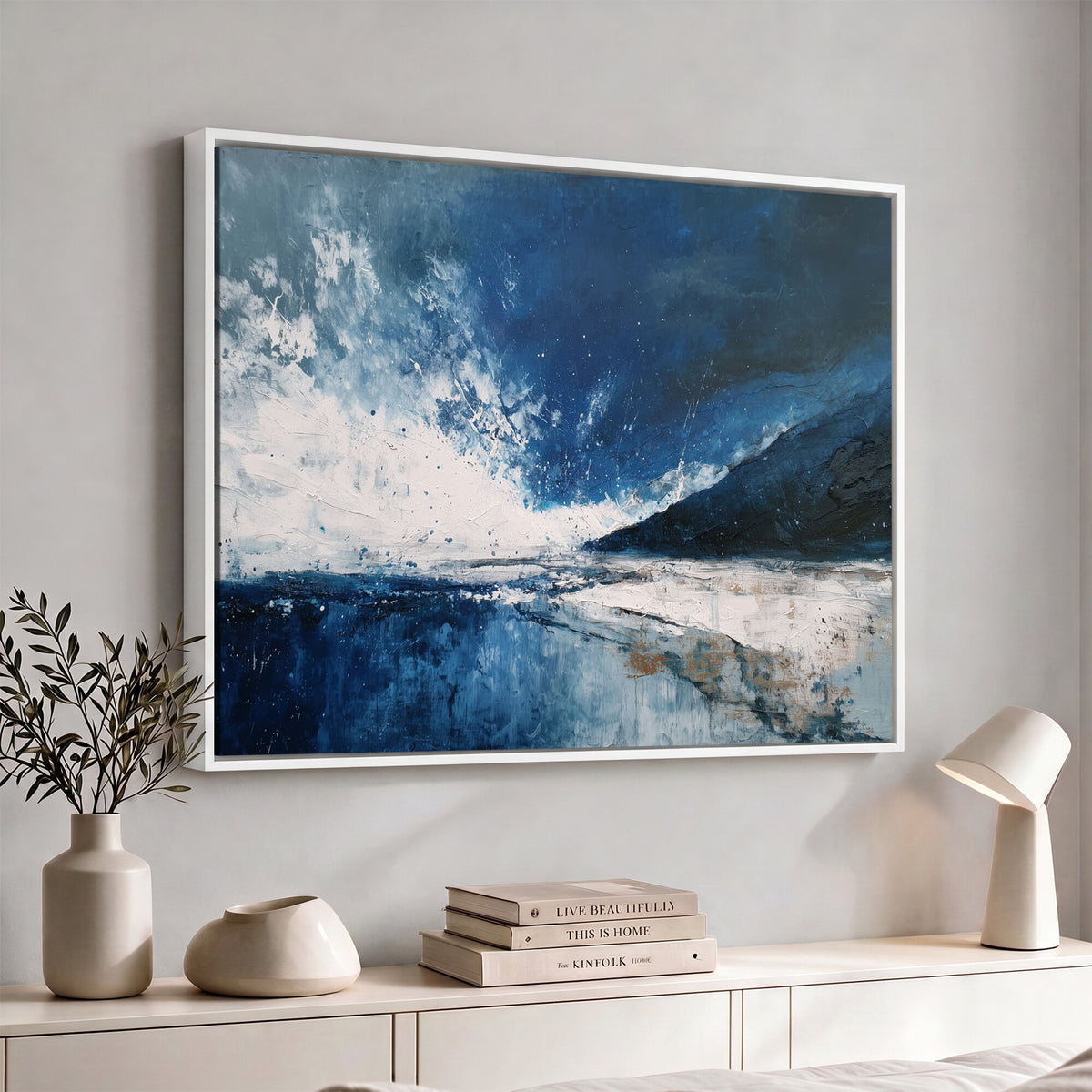 76136620SS-_Poster-30x20 - Extra Large Abstract Wall Art Canvas Print