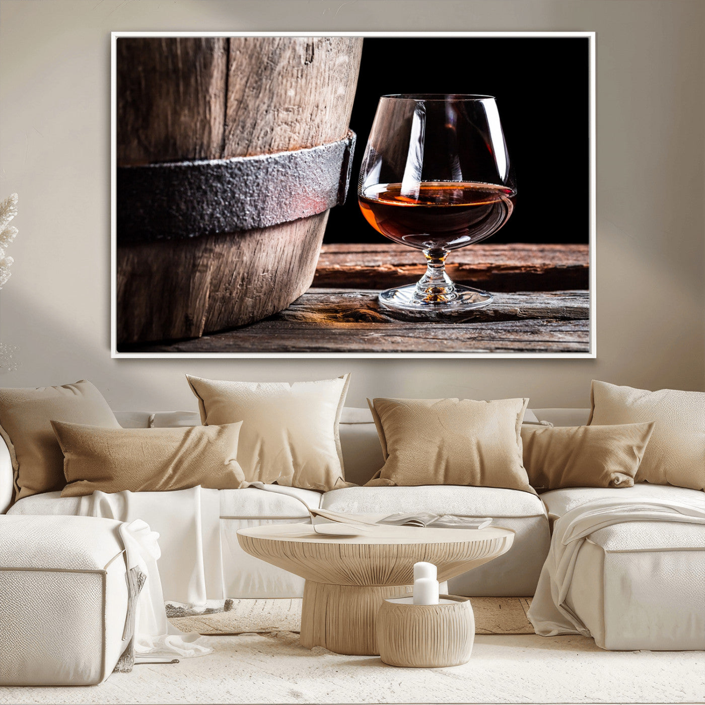 -Scots Whiskey Wall Art Canvas Print