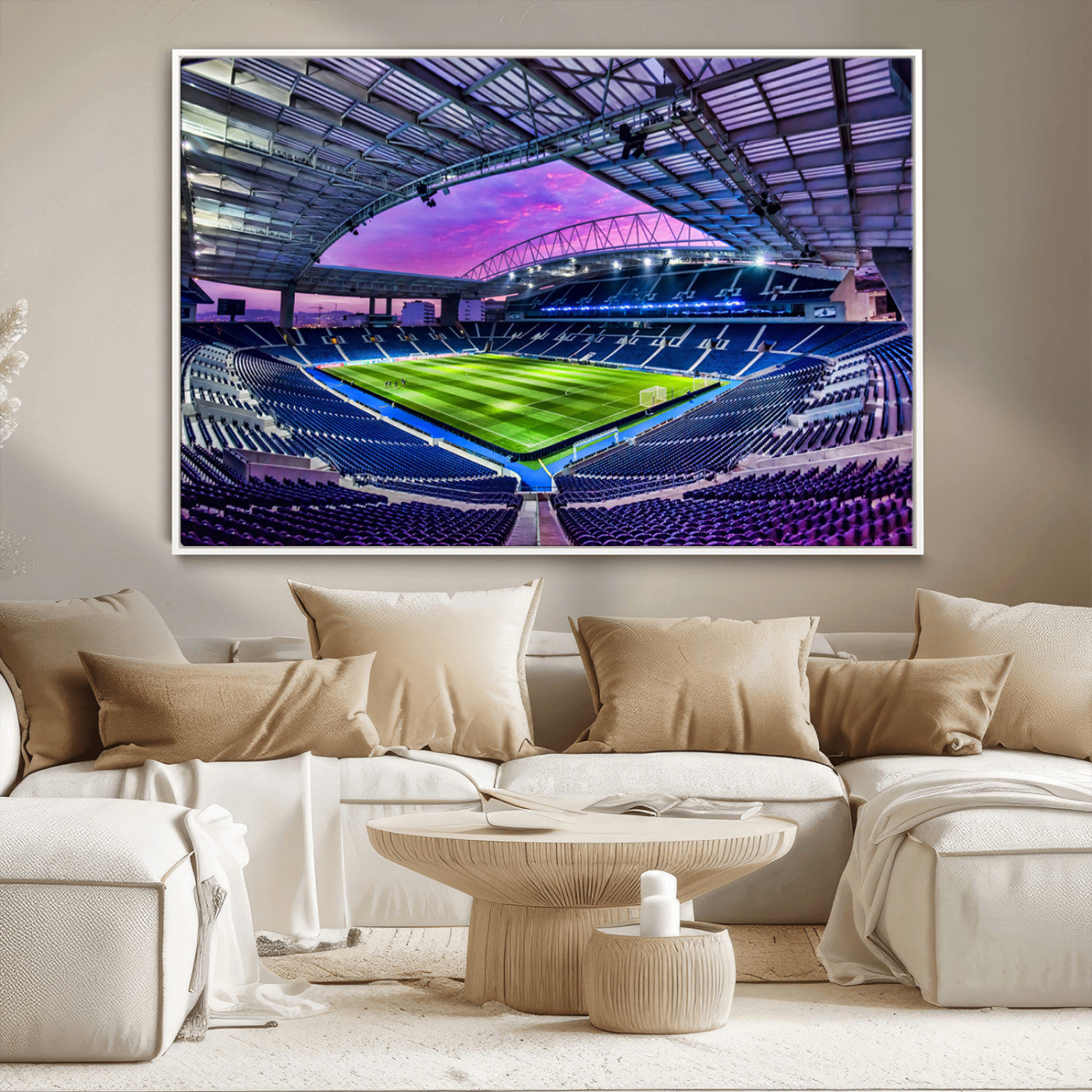 10851-MGV-CV-36X24-FC Porto Soccer Team Print Canvas- Dragon Stadium Wall Art Canvas Print