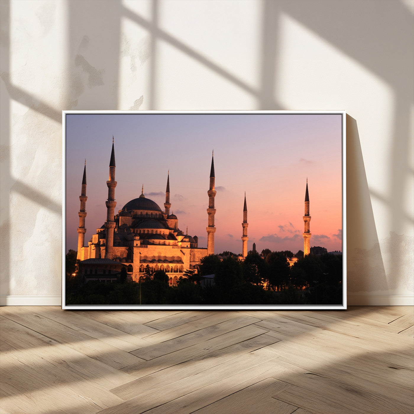 -Wall Art Turkey Istanbul Skyline Canvas Print