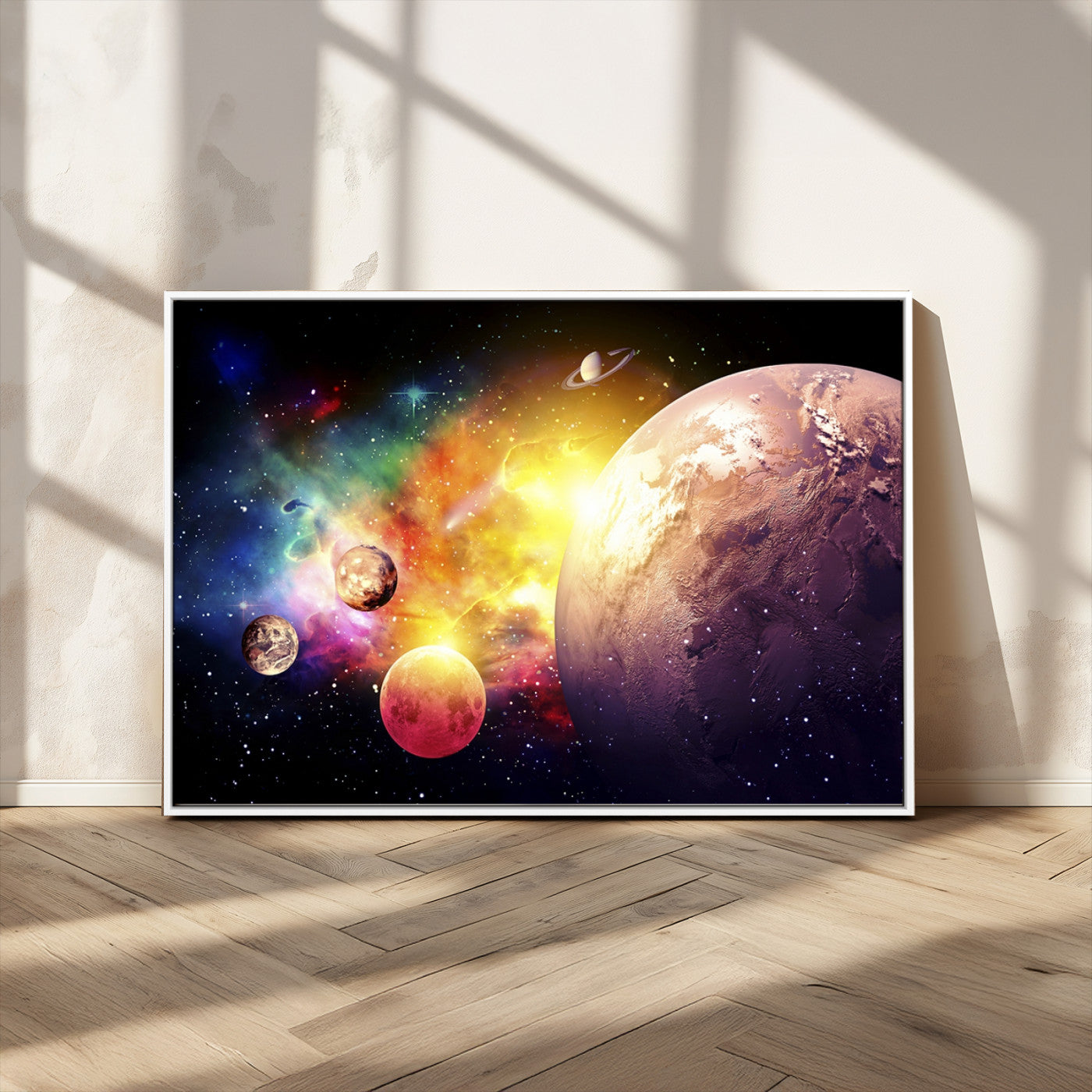 51843-MGV-CV-36X24-Space and Galaxy Canvas Print