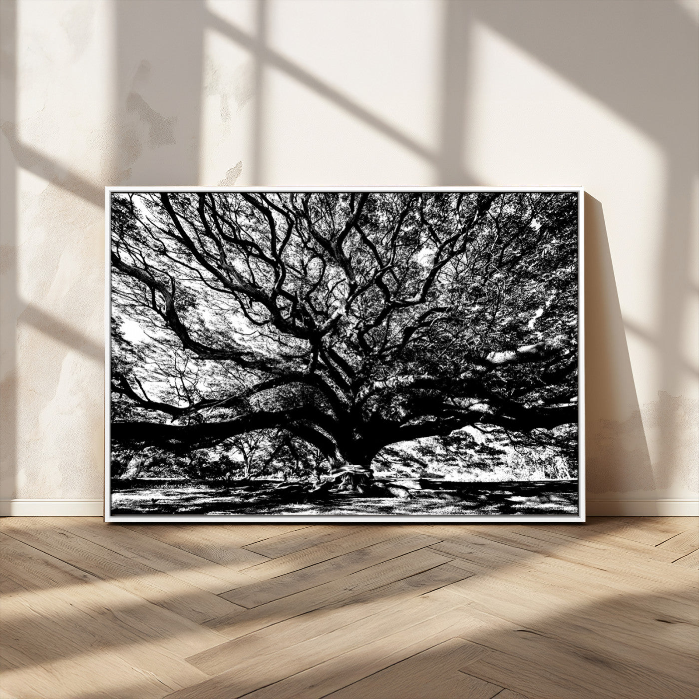 -Mighty Angel Oak Wall Art | Angel Oak Tree Art Print