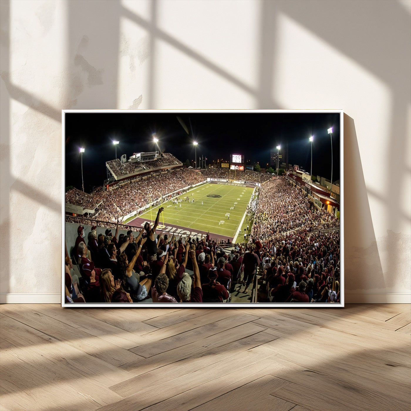 94126-MGV-CV-36X24-Washington-Grizzly Stadium Canvas Print, American Football Wall Art Canvas Print, Stadium Sport Wall