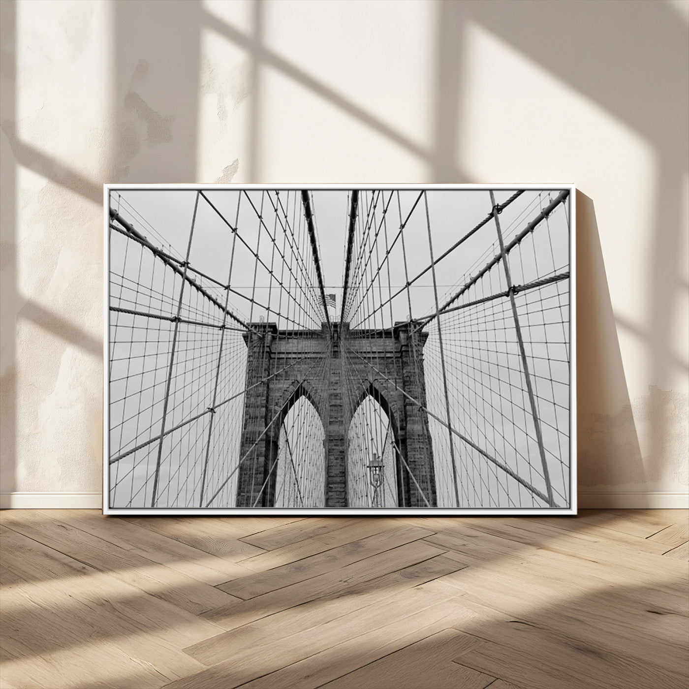 -Large Brooklyn Bridge Wall Art Canvas Print
