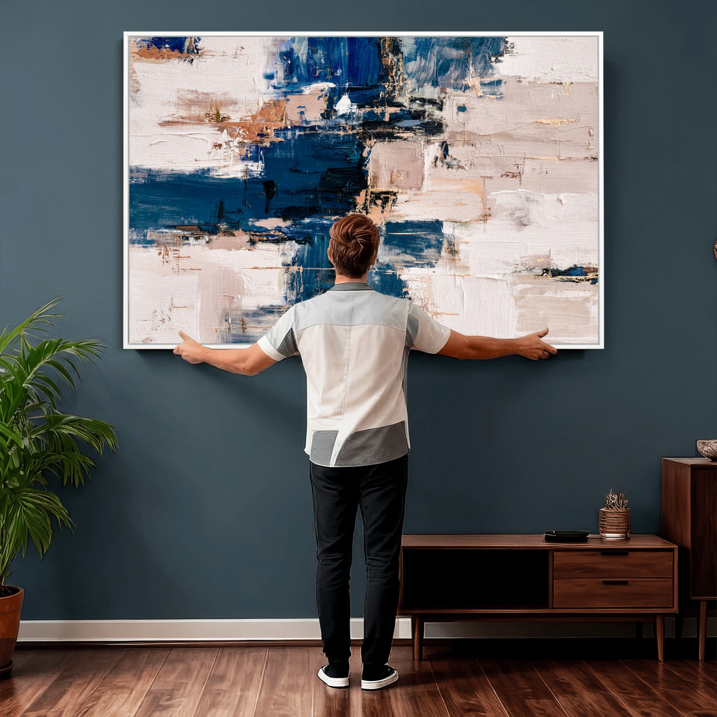 67375610-MGV-CV-36X24 - Abstract Wall Art Canvas Print