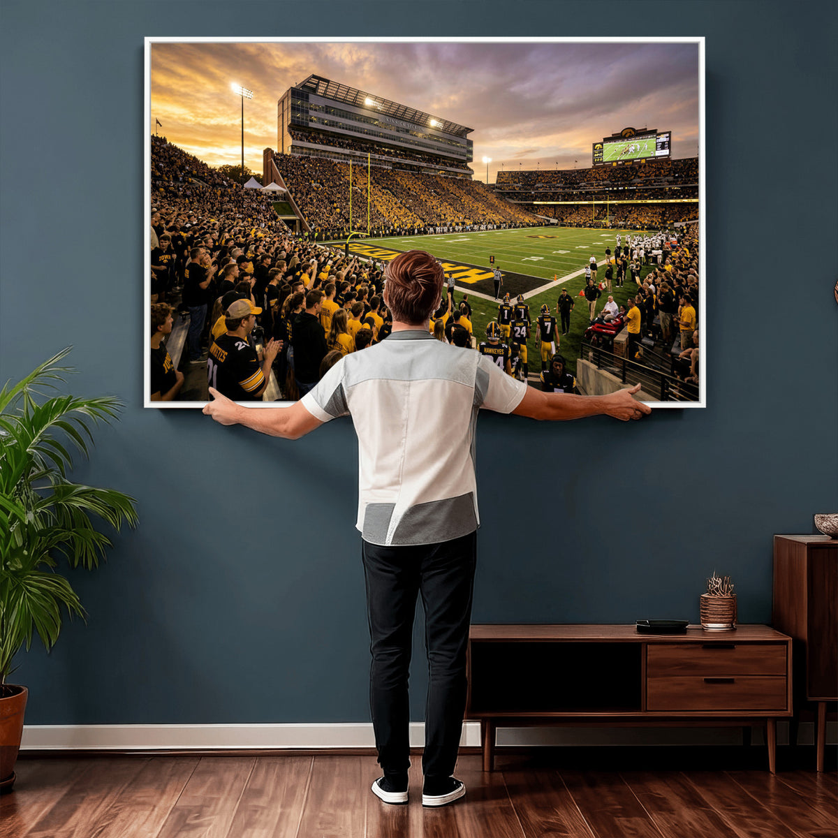 60847729-MGV-CV-36X24 - Stadium Wall Art Canvas Print