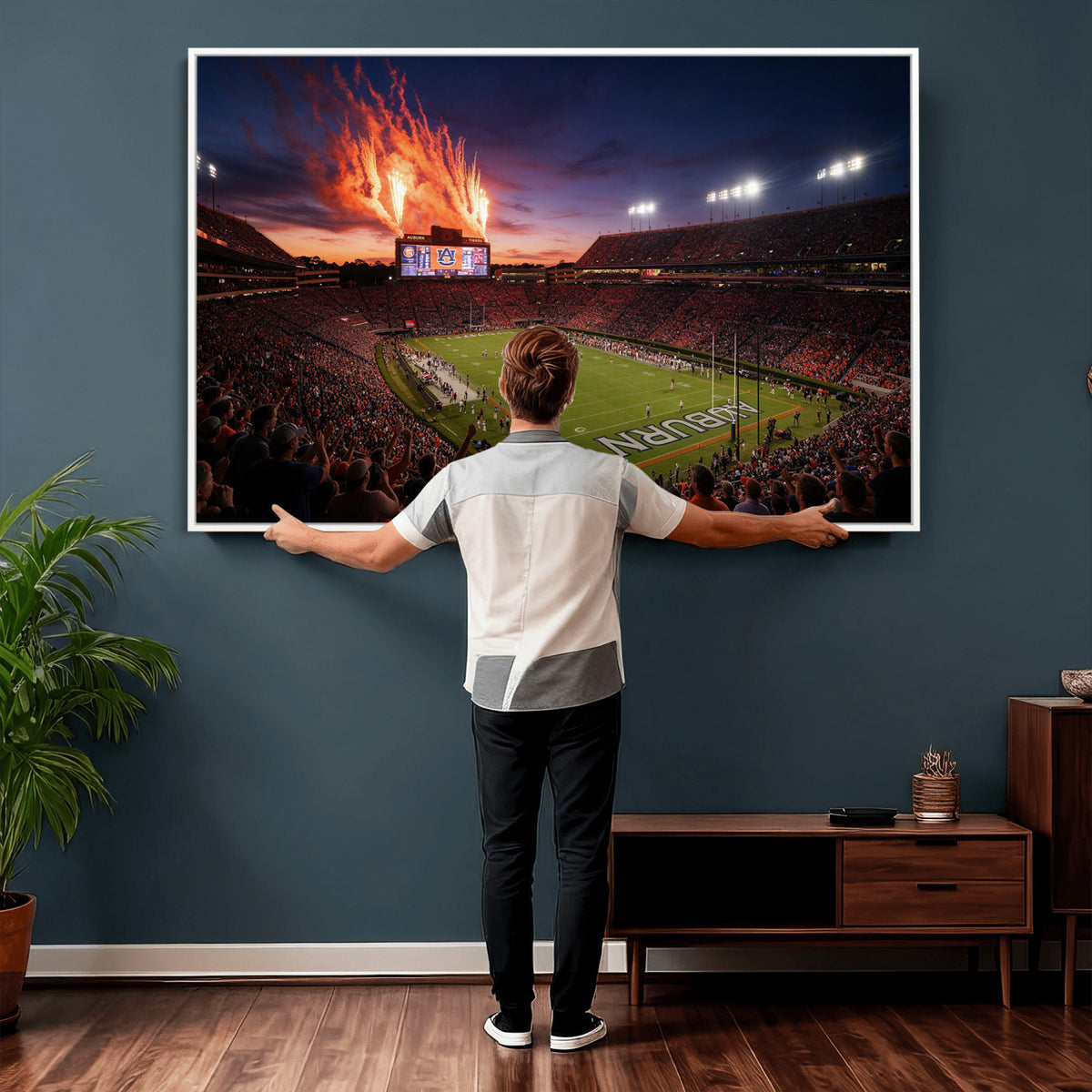 30686080-MGV-CV-36X24 - Stadium Wall Art Canvas Print