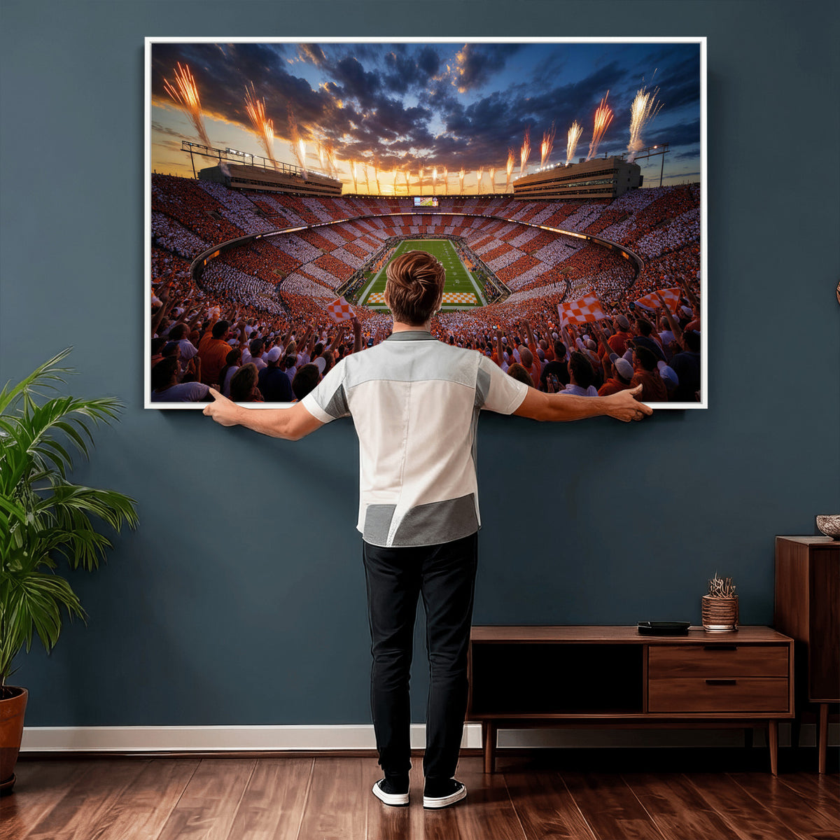 29672818-MGV-CV-36X24 - Stadium Wall Art Canvas Print