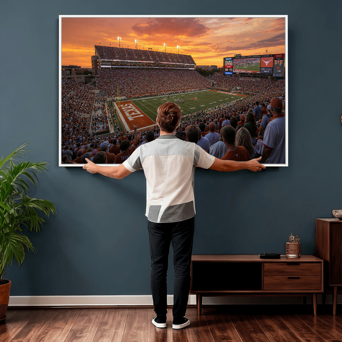 50466060-MGV-CV-36X24 - Stadium Wall Art Canvas Print