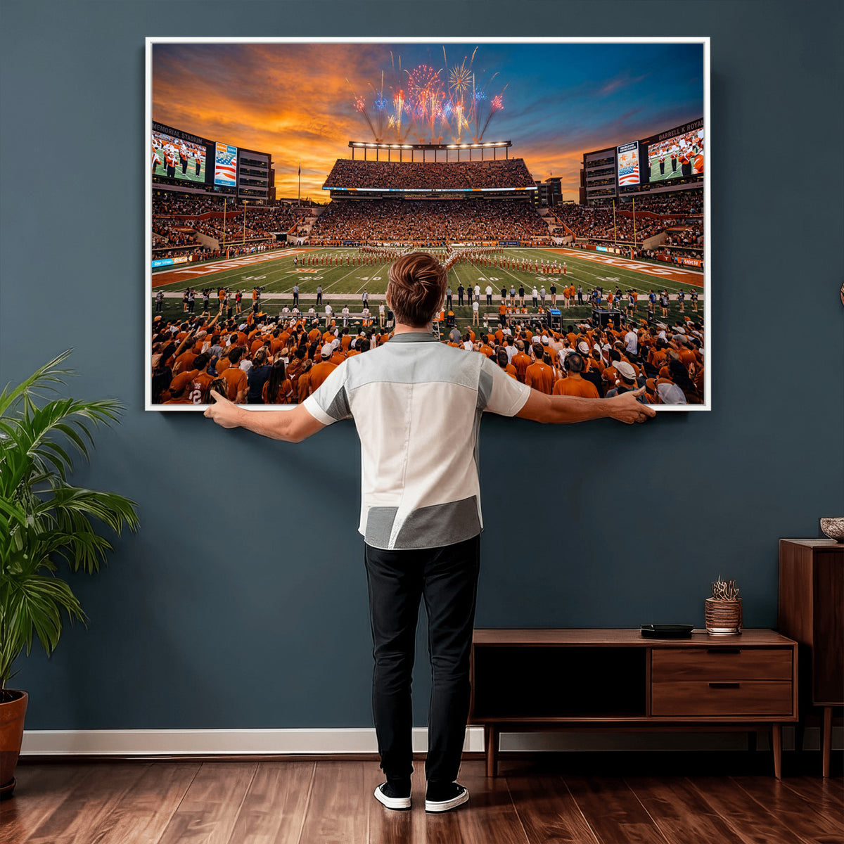 75031291-MGV-CV-36X24 - Stadium Wall Art Canvas Print