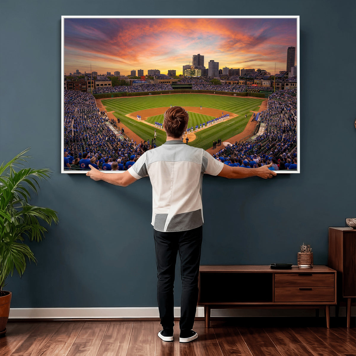 42812246-MGV-CV-36X24 - Stadium Wall Art Canvas Print