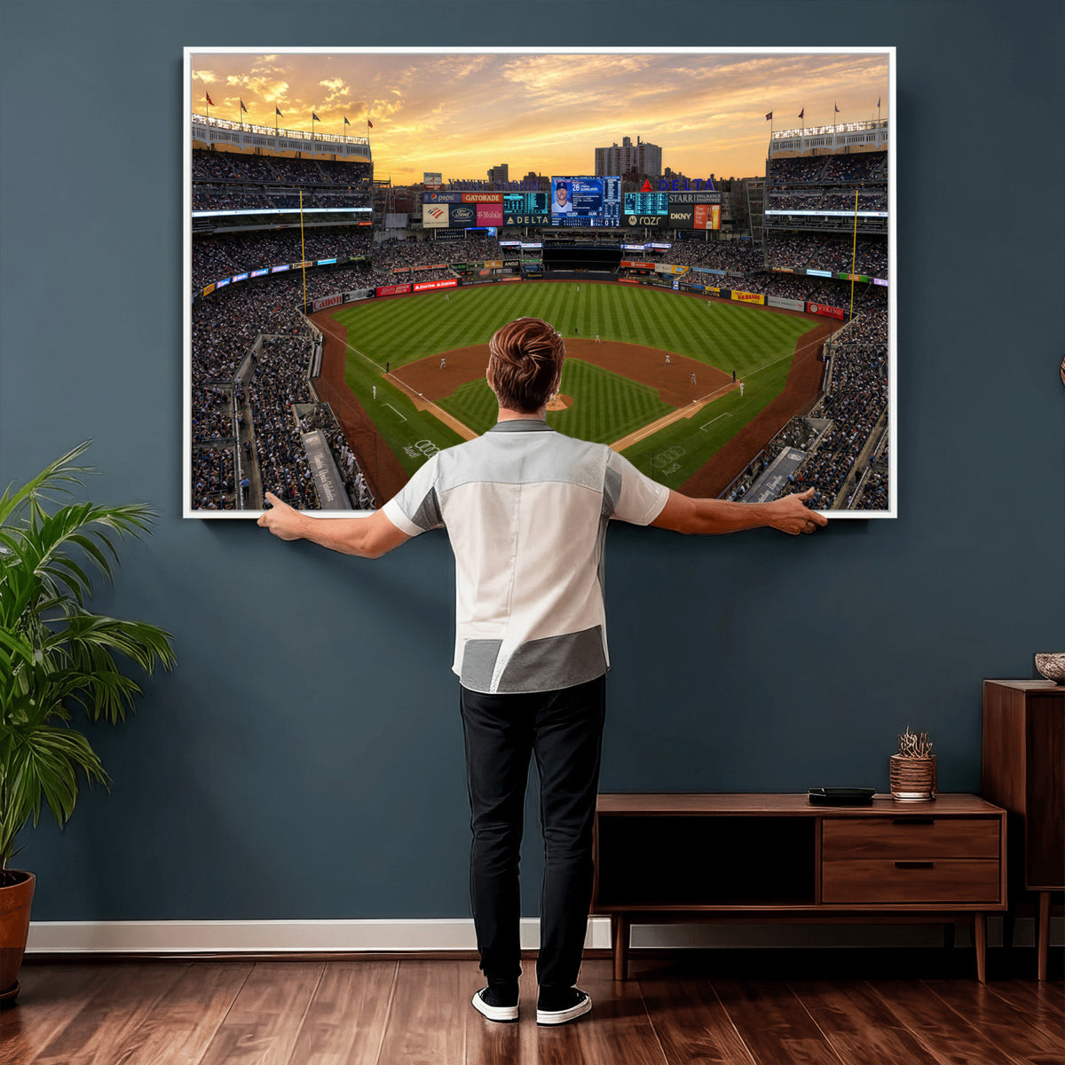 17396699-MGV-CV-36X24 - Stadium Wall Art Canvas Print