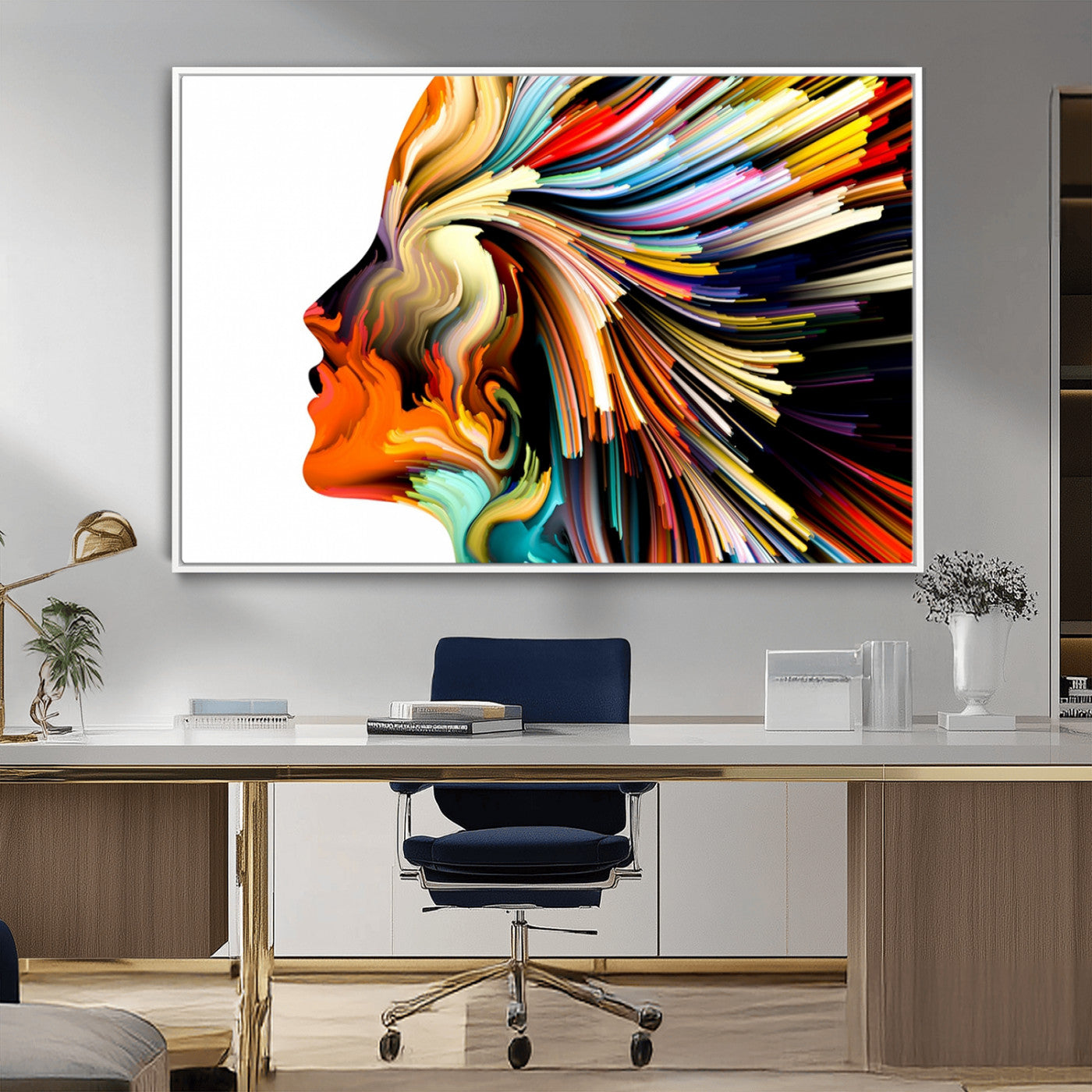 -Profile Colors Canvas Print