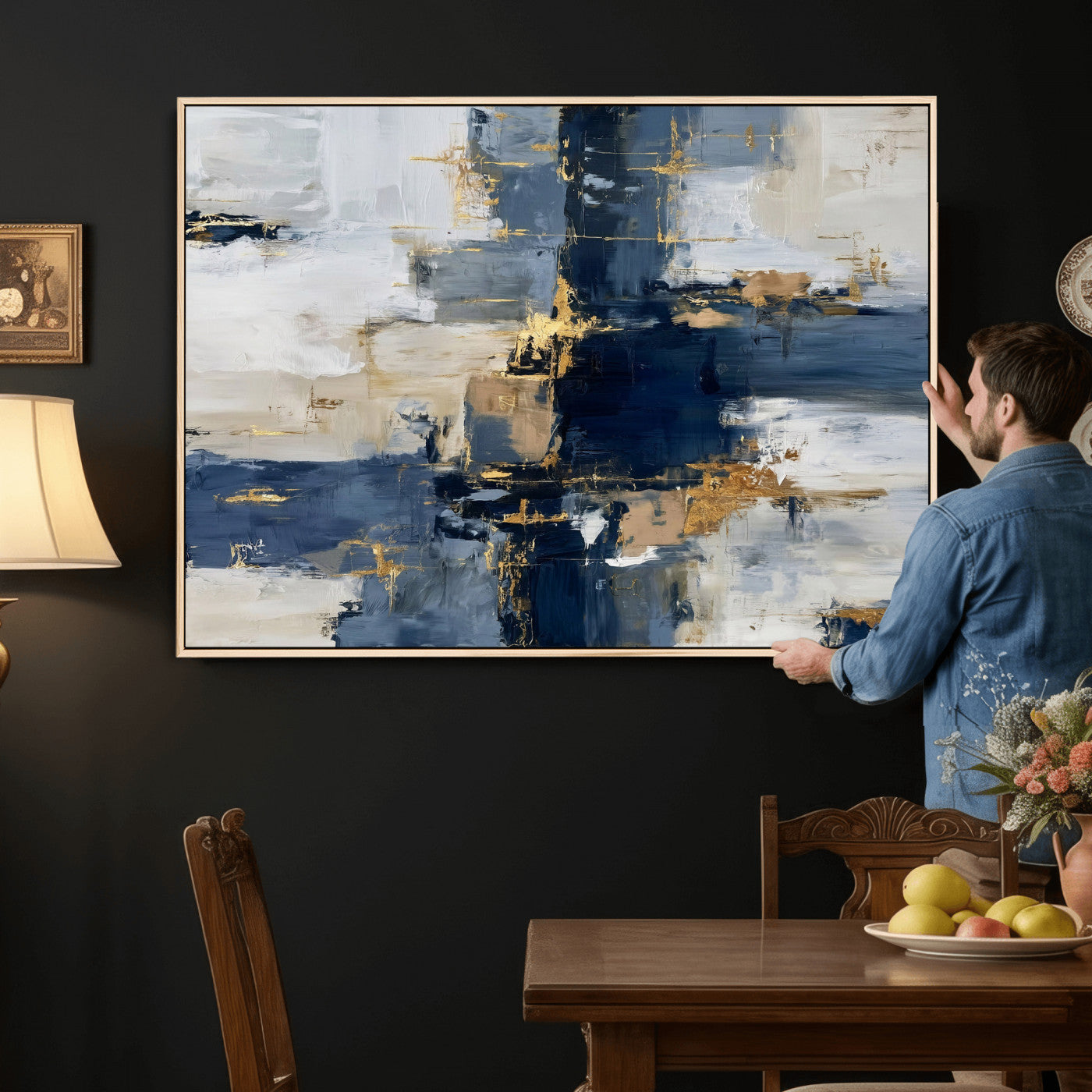 57128767-MGV-CV-36X24 - Abstract Wall Art Canvas Print
