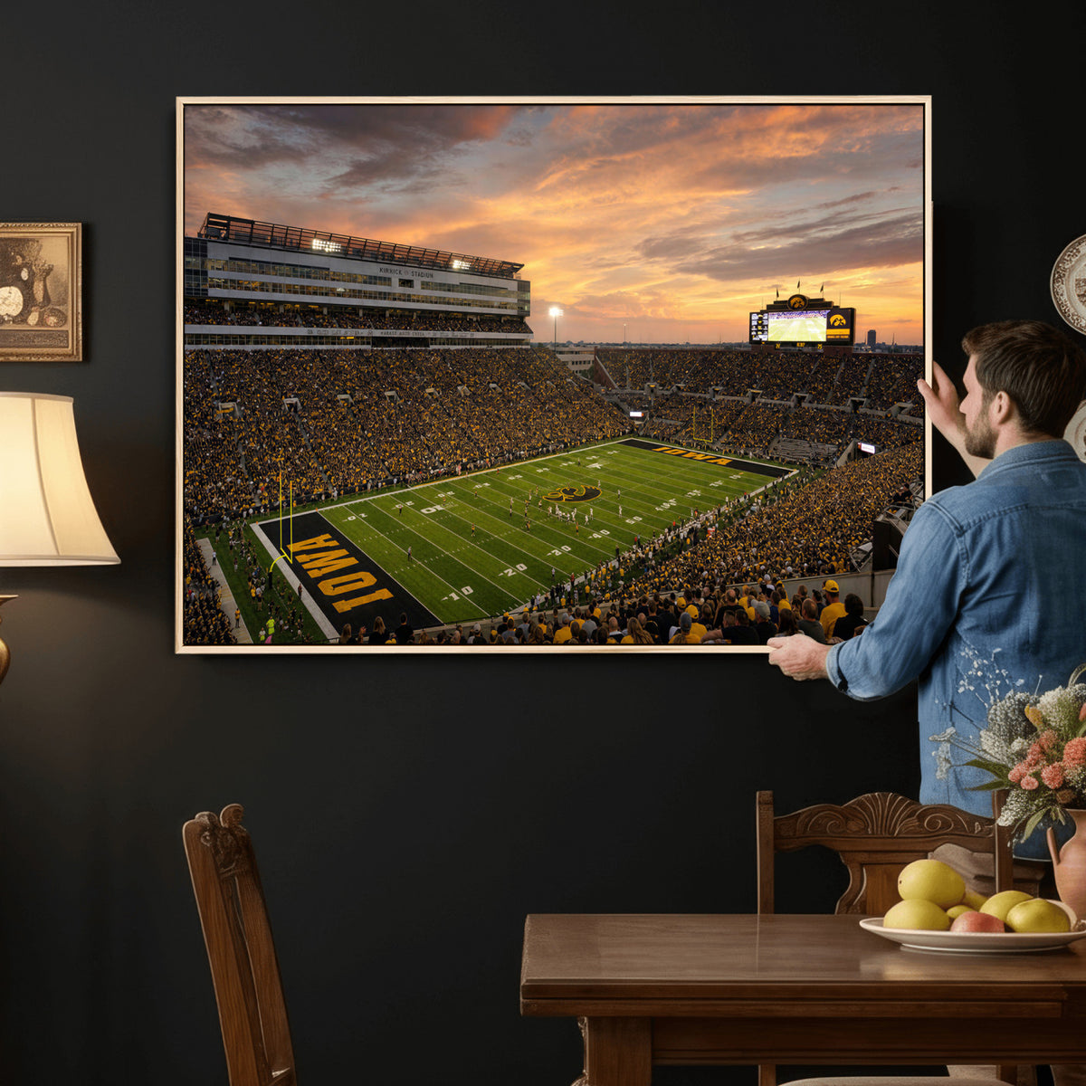 84993181-MGV-CV-36X24 - Stadium Wall Art Canvas Print