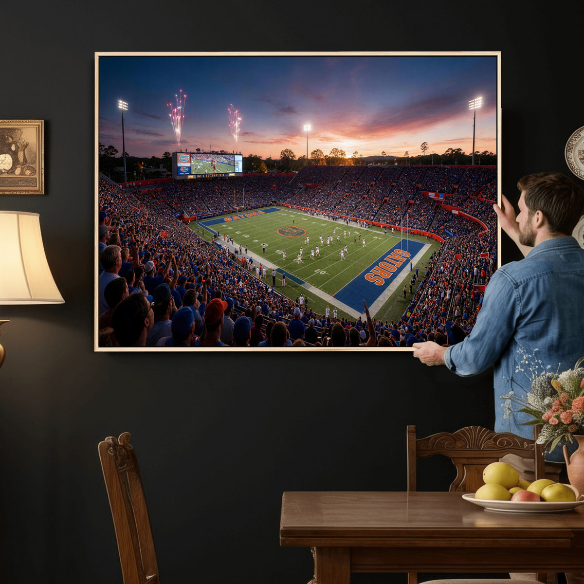 42817292-MGV-CV-36X24 - Stadium Wall Art Canvas Print