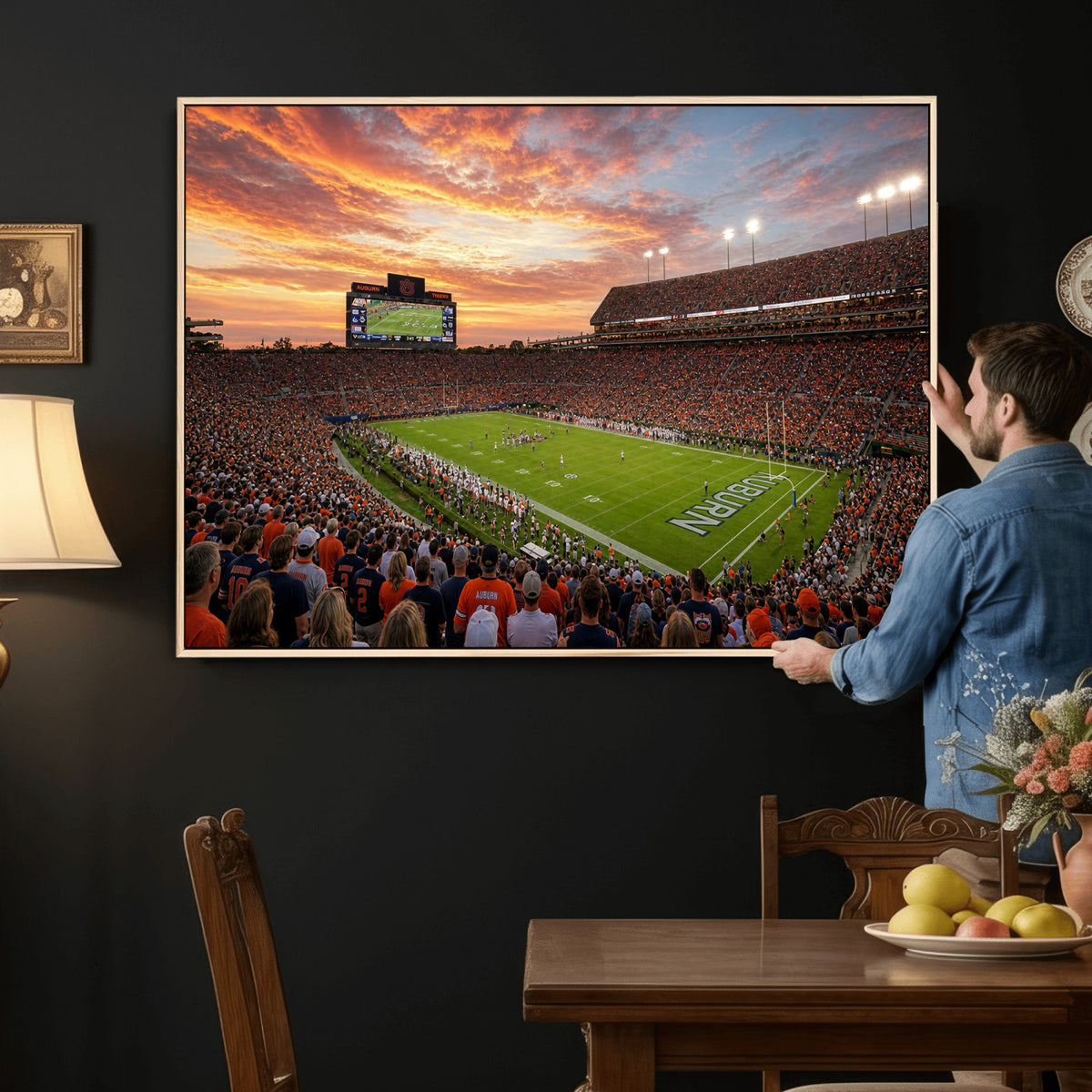 28631591-MGV-CV-36X24 - Stadium Wall Art Canvas Print
