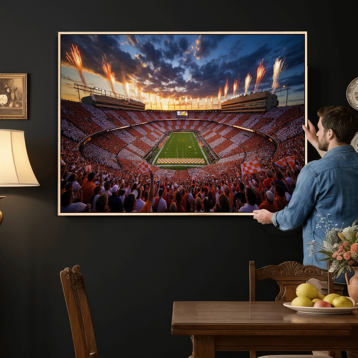 29672818-MGV-CV-36X24 - Stadium Wall Art Canvas Print