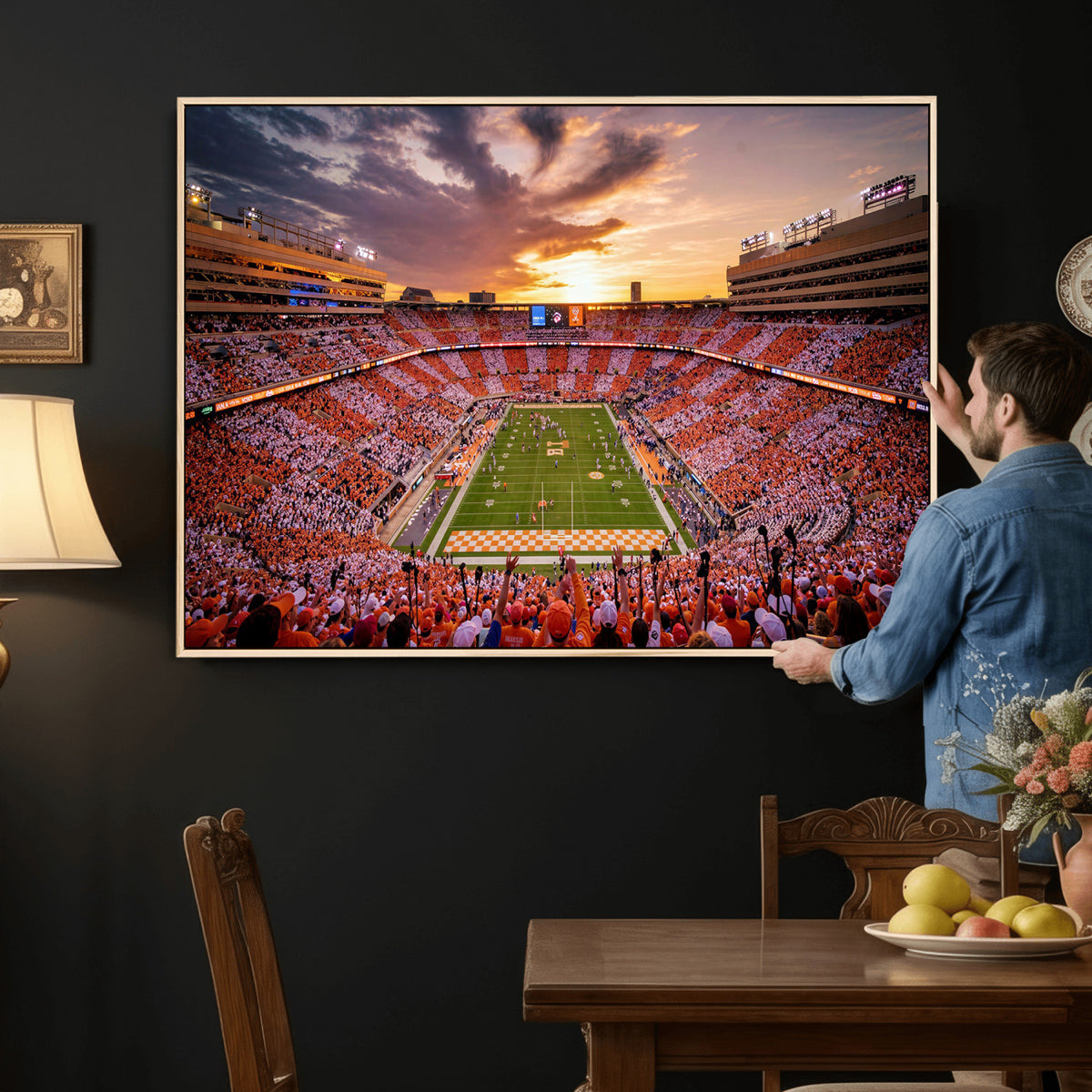 68184875-MGV-CV-36X24 - Stadium Wall Art Canvas Print