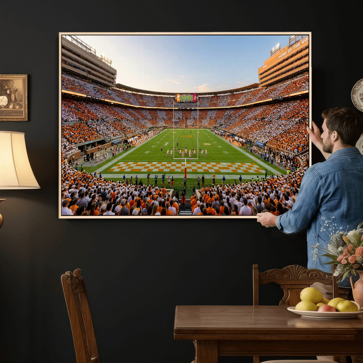 74509135-MGV-CV-36X24 - Stadium Wall Art Canvas Print