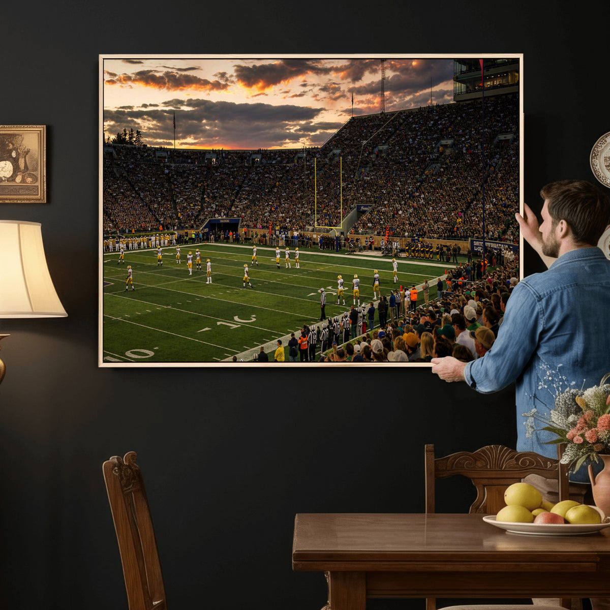 17703678-MGV-CV-36X24 - Stadium Wall Art Canvas Print