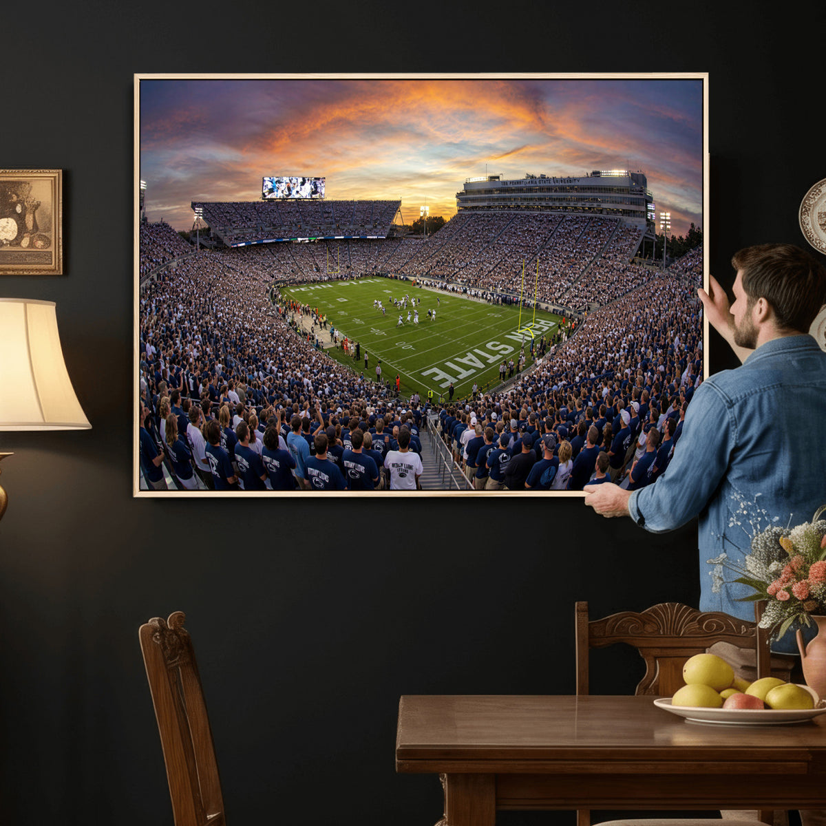 29008668-MGV-CV-36X24 - Stadium Wall Art Canvas Print